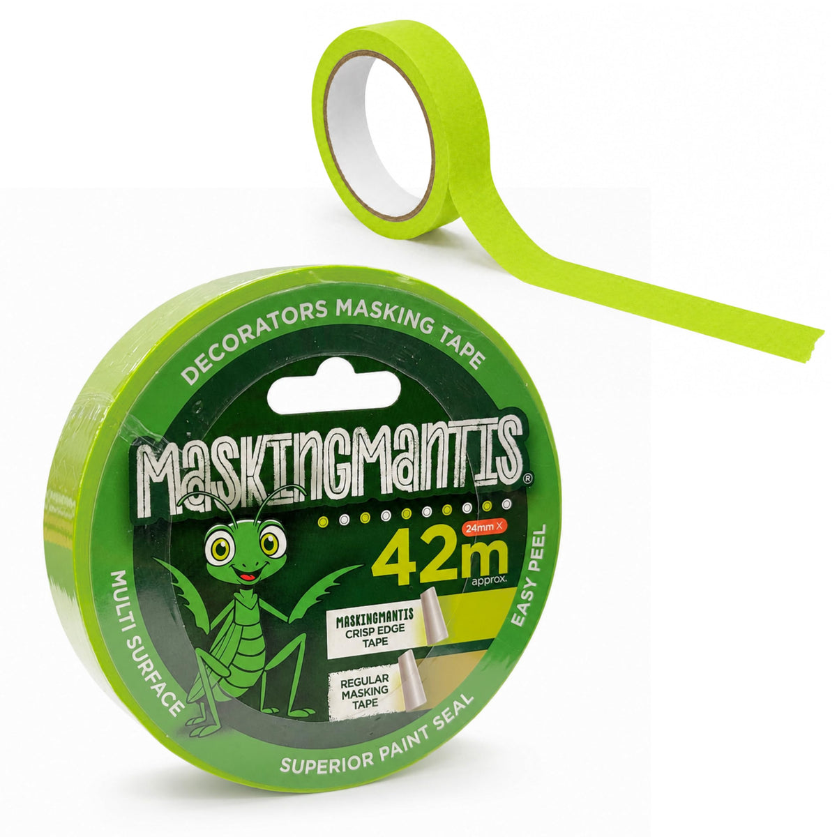 Status IONOS Masking Tape, Multi Surface, Pack of 1, 48mm x 20m