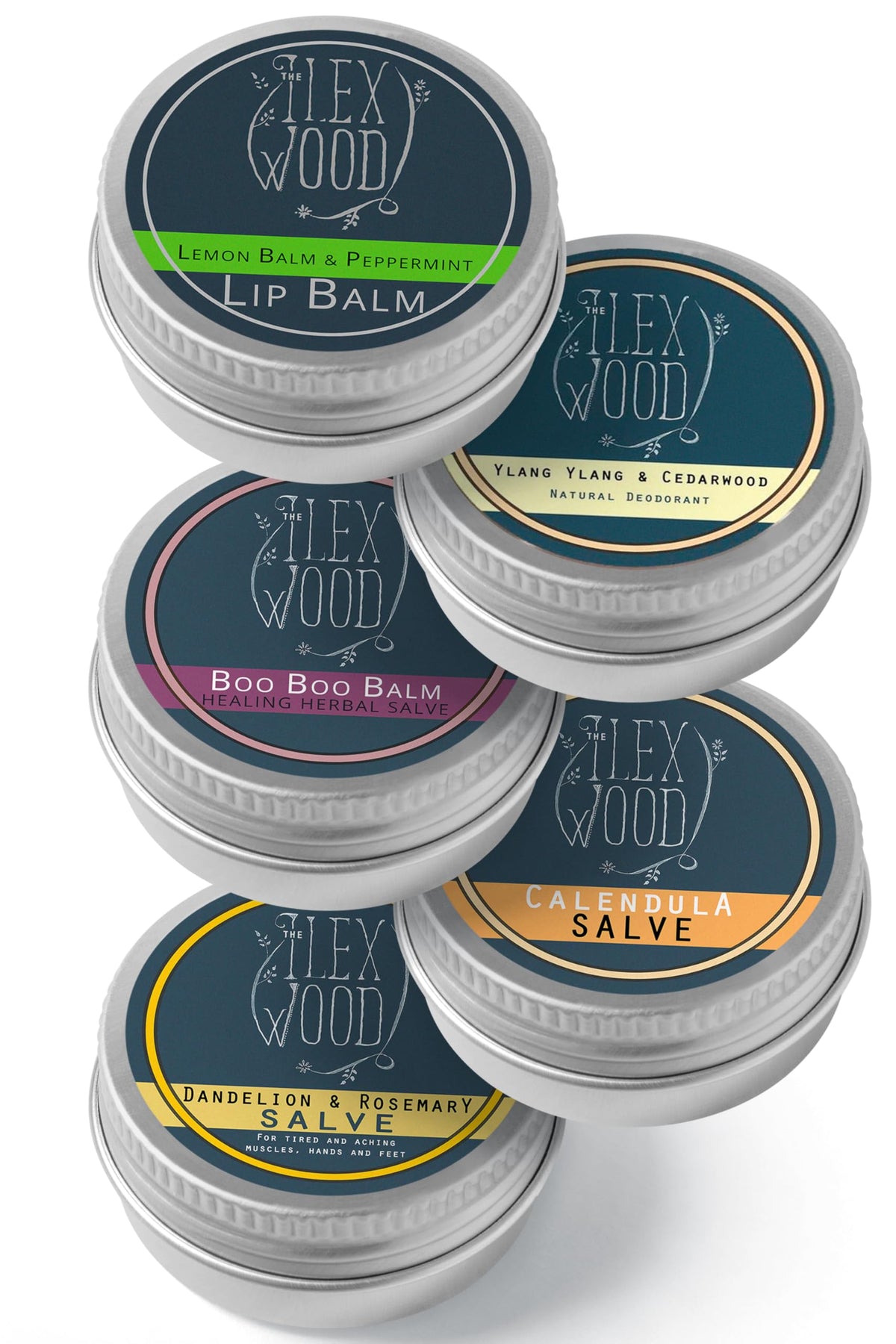 The Ilex Wood Lemon Balm & Peppermint Natural Lip Balm 10ml