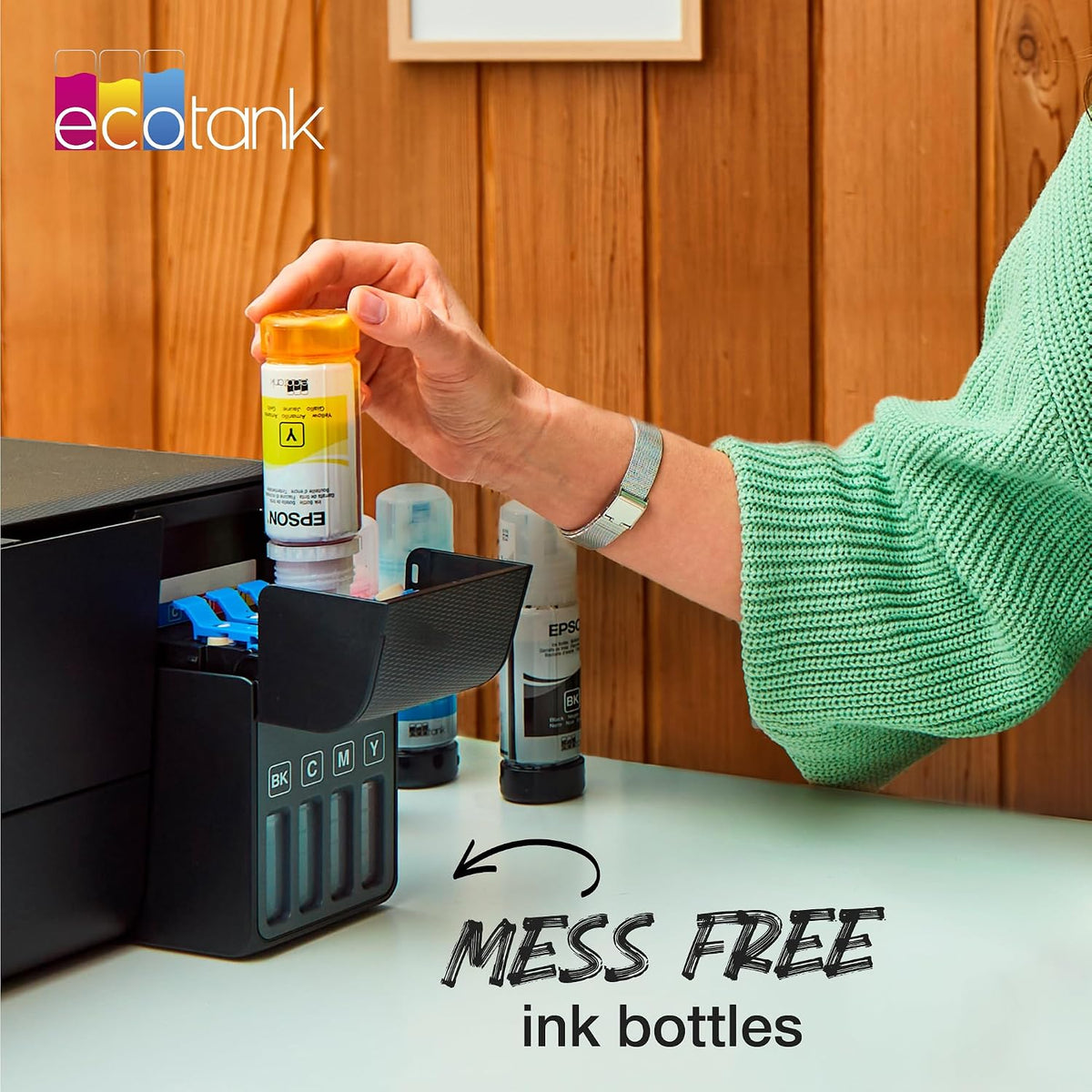 Epson EcoTank 104 Magenta Genuine Ink Bottle