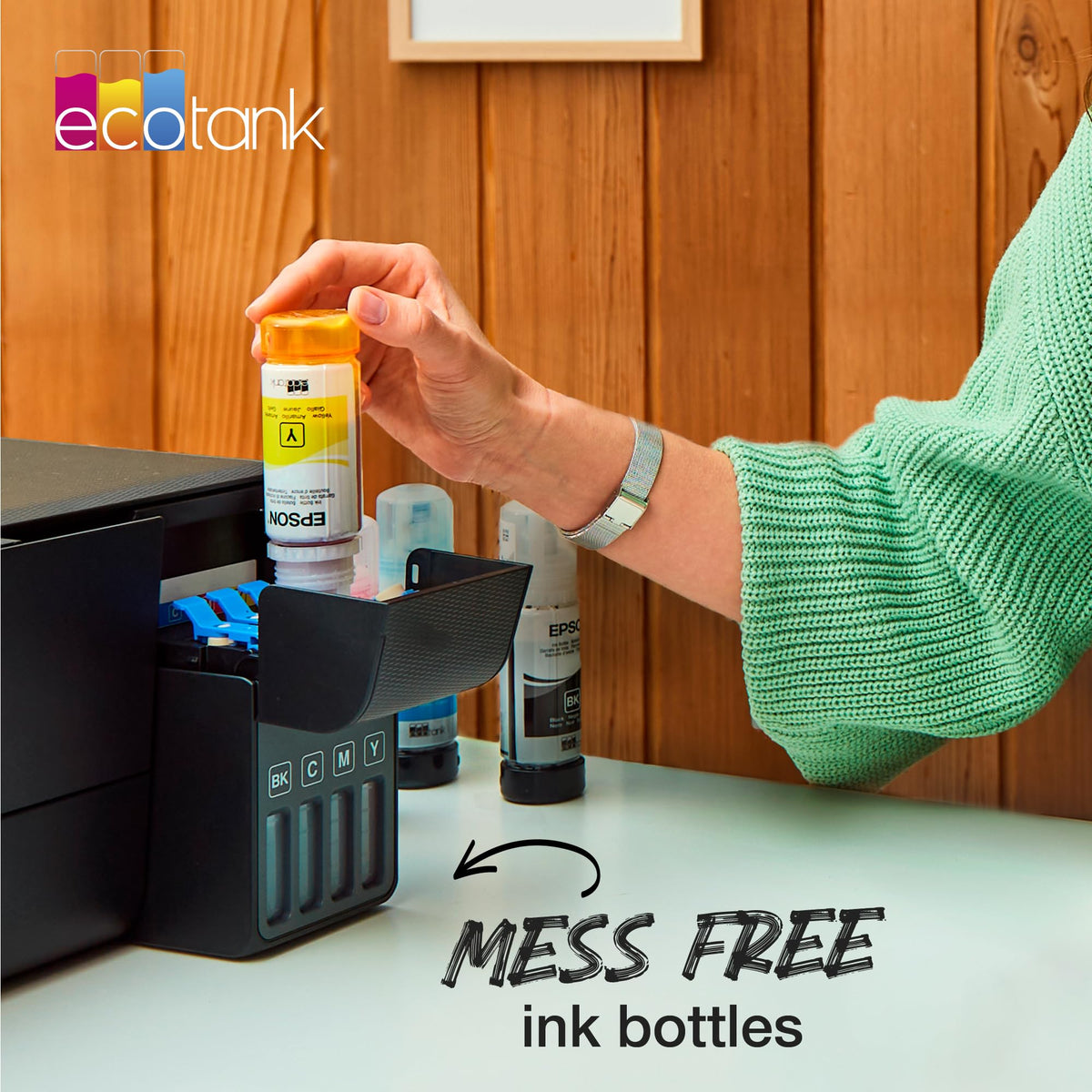 Epson EcoTank 104 Magenta Genuine Ink Bottle