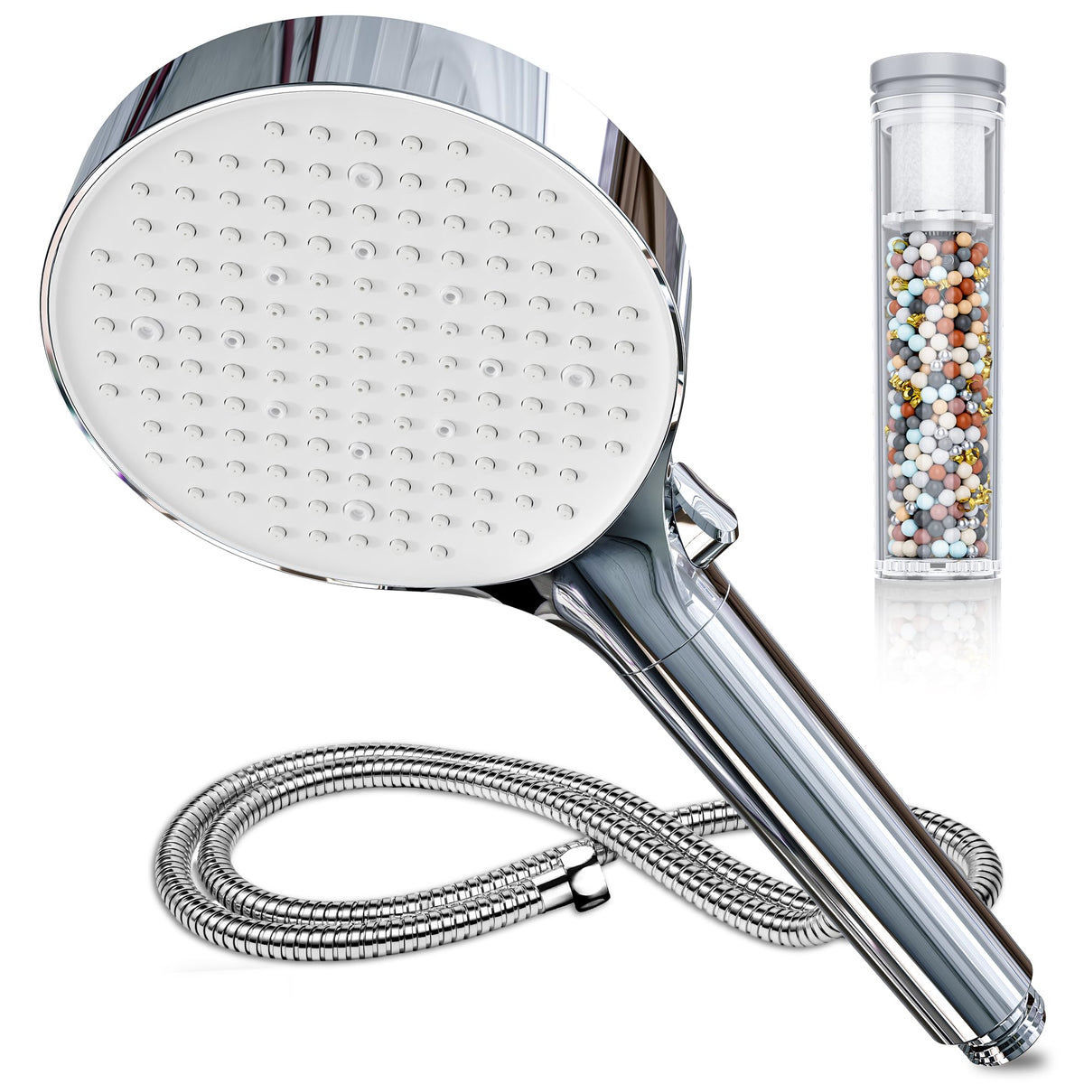 Magichome Shower Head, High Pressure Shower Head with 5 Spray Modes