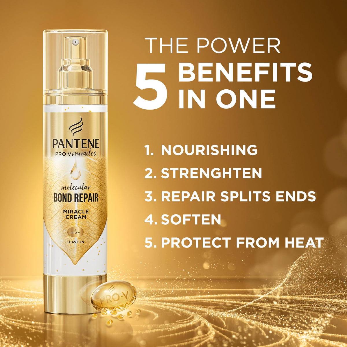 Pantene Molecular Bond Repair Deep Conditioning Hair Treatment 300ml Mask