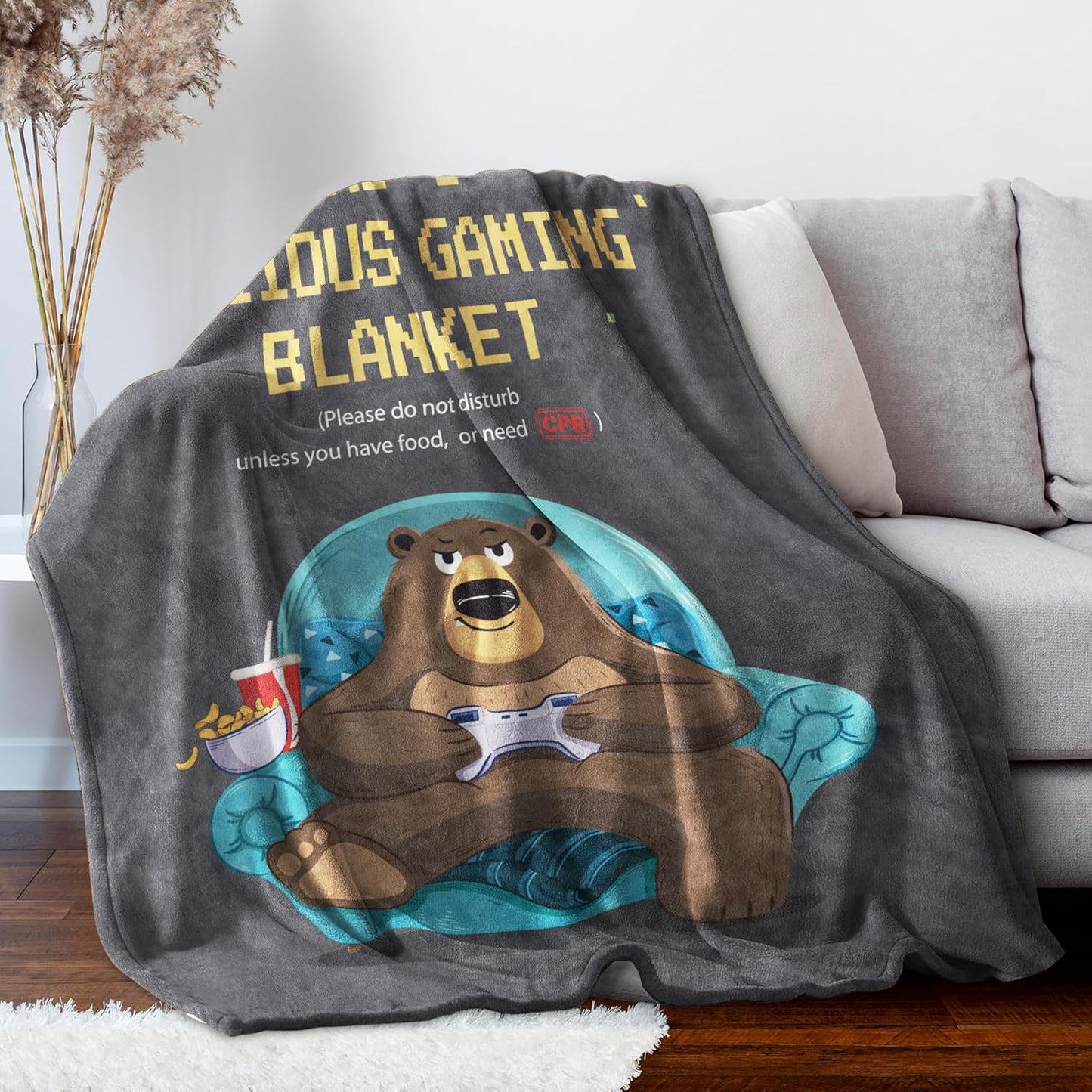 Dad Gifts, Dad Birthday Gifts, Blanket Gift for Daddy from Daughter or Son, Daddy Present for Father's Day, Fluffy Blanket for Father, 50 x 60 in