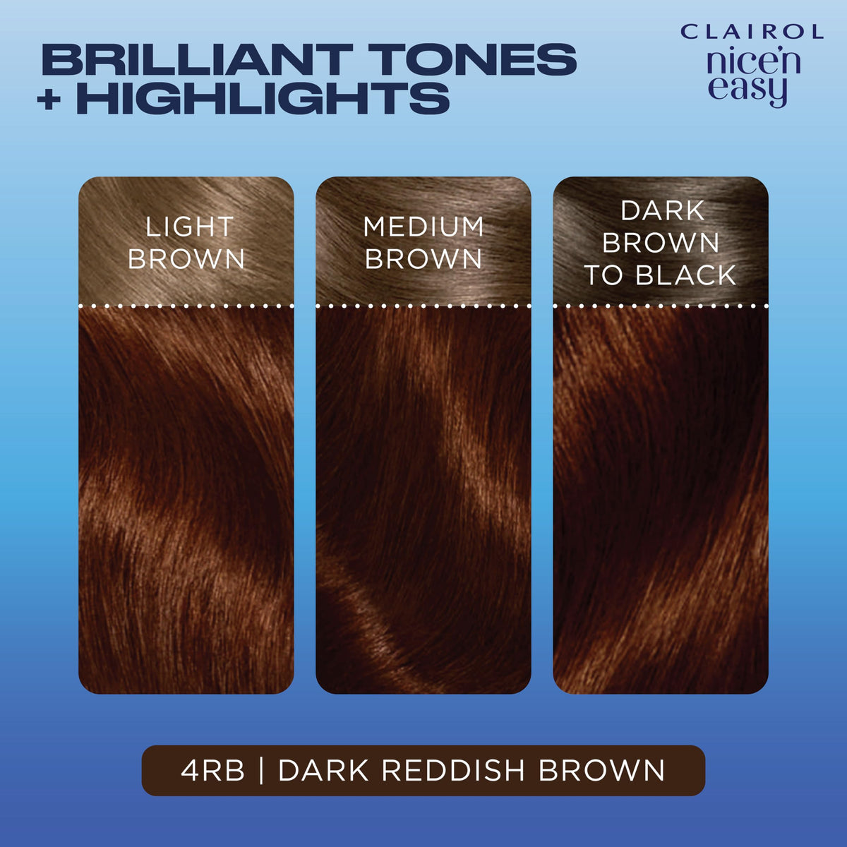 Clairol Nice'n Easy Crème Natural Looking Oil Permanent Hair Dye Infused