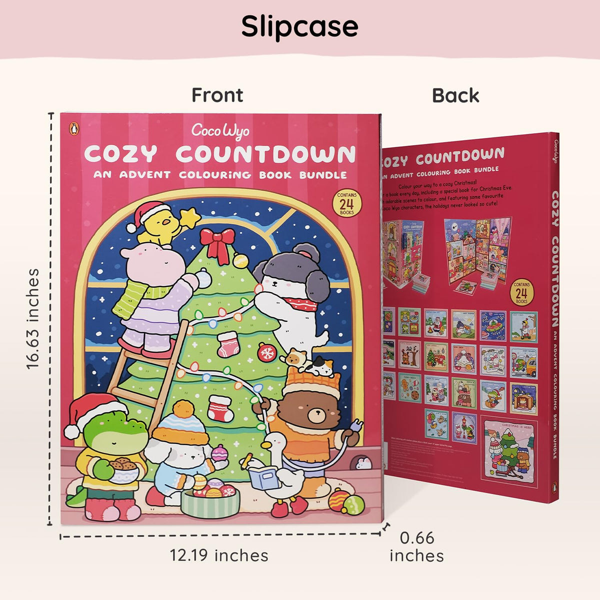 Coco Wyo: Cozy Countdown - An Advent Colouring Book Bundle