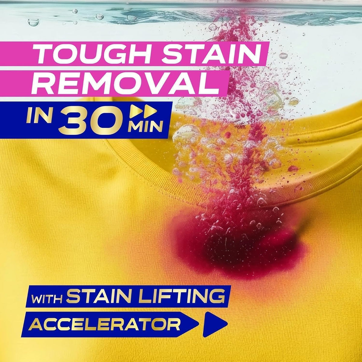 Vanish Turbo Fast Acting Stain Remover Powder (2 x 470g) 940g