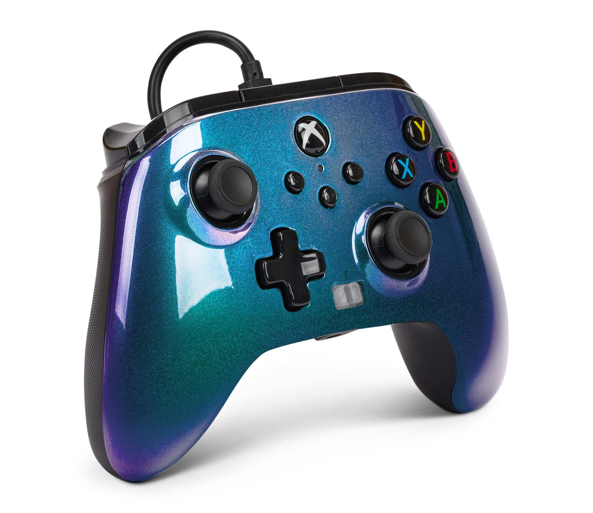 PowerA Enhanced Wired Controller for Xbox Series X|S, Wired Video Game Controller, Gamepad for Xbox X and S, Officially Licenced by Xbox, 2 Years Manufacturer Warranty - Purple Hex