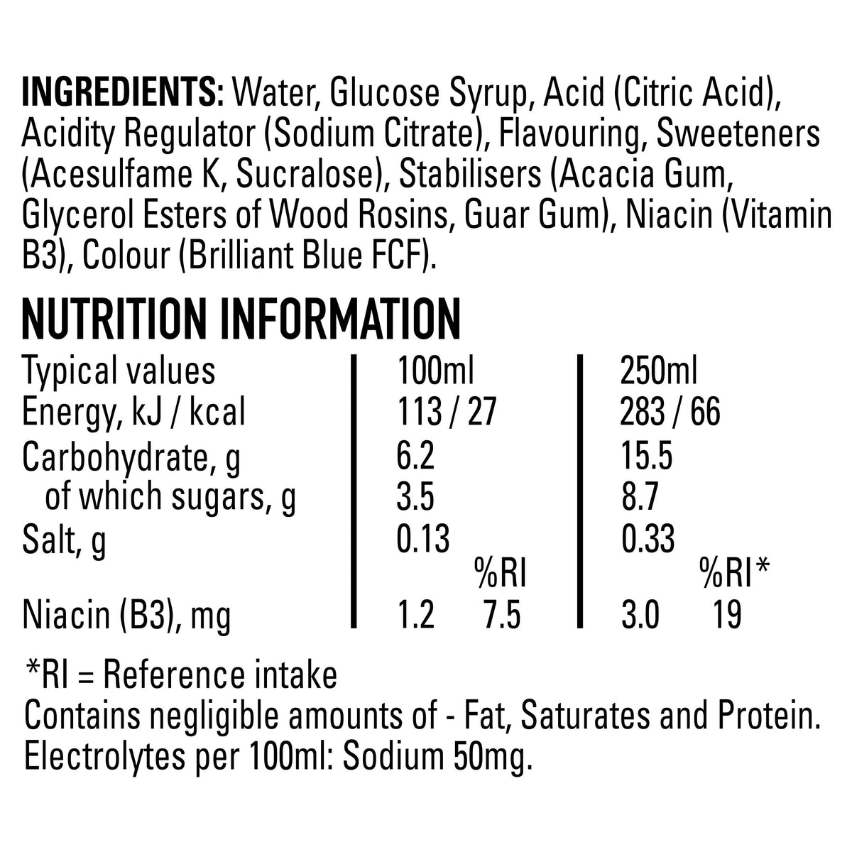 Lucozade Sport Orange Sports Drink, 4 x 500ml