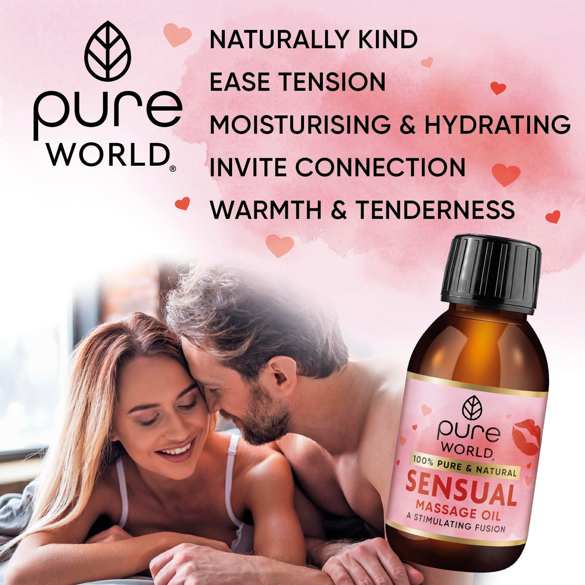 Pure World Natural Castor Oil 250ML Cold & Freshly Pressed 100% Pure and Undiluted Hexane Free Nourish Your Skin and Hair Eyebrows, Nails, Beard, Hair, Eyelash Growth Food Grade