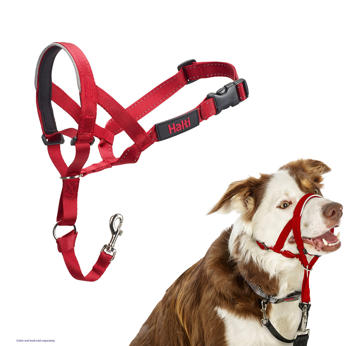 Halti Headcollar for Dogs | Size 3, Black