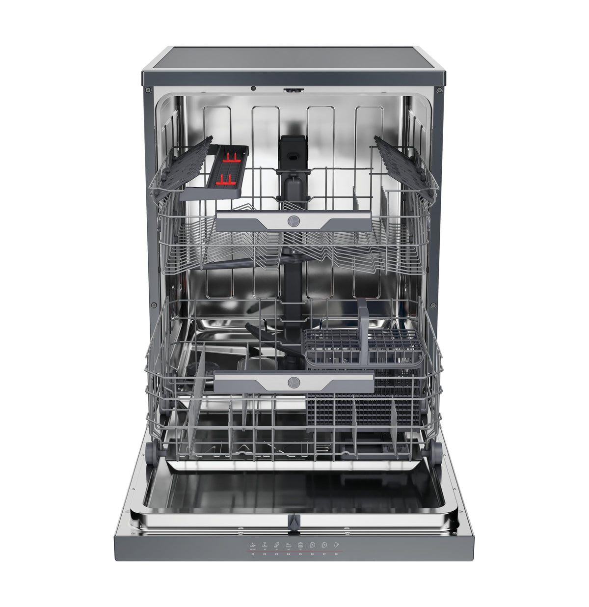 Hoover H-DISH 300 Dishwasher, 13 Place Settings, Black, C Class