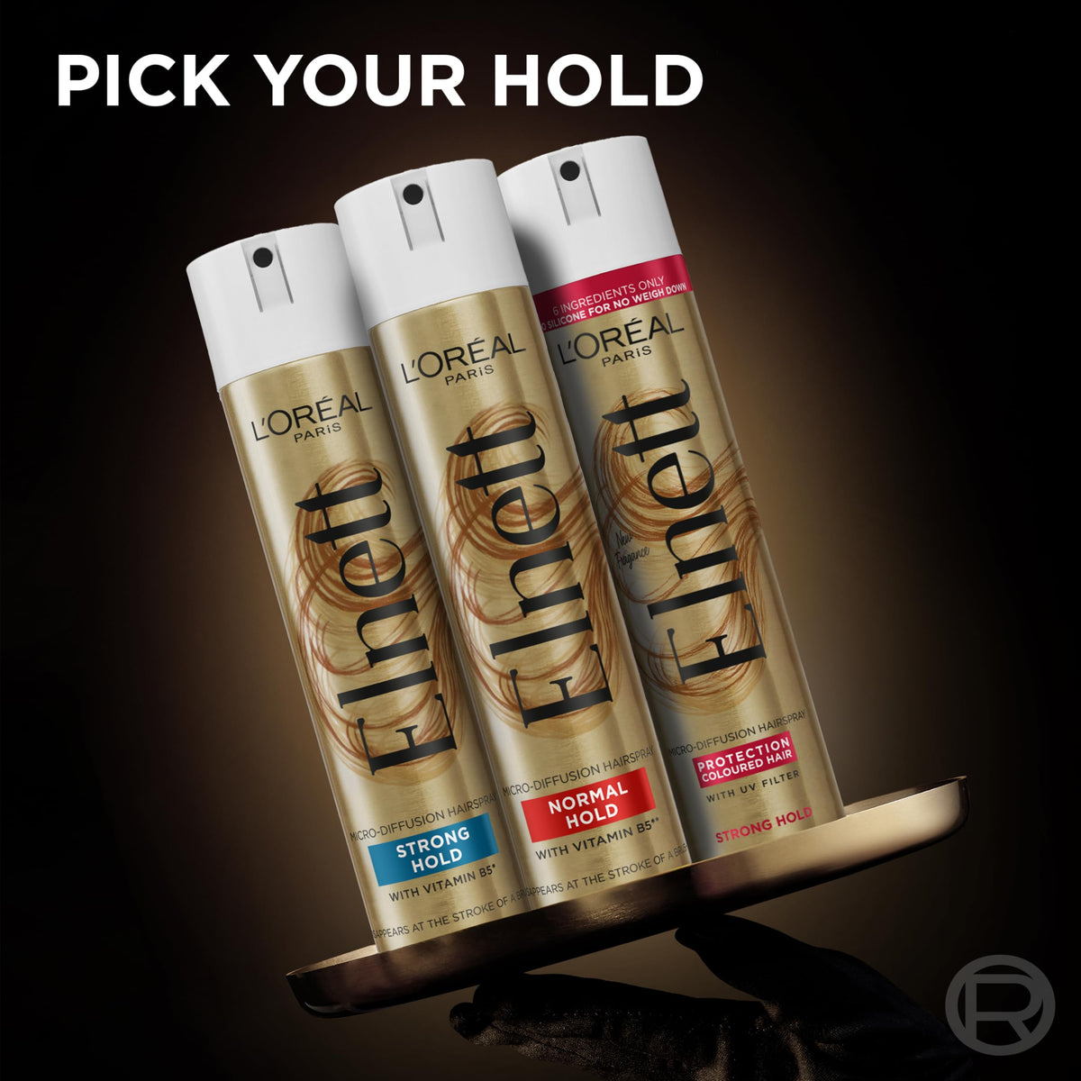 L'Oreal Paris Hair Spray Elnett Extra Strong Hold natural Shine 200 ml