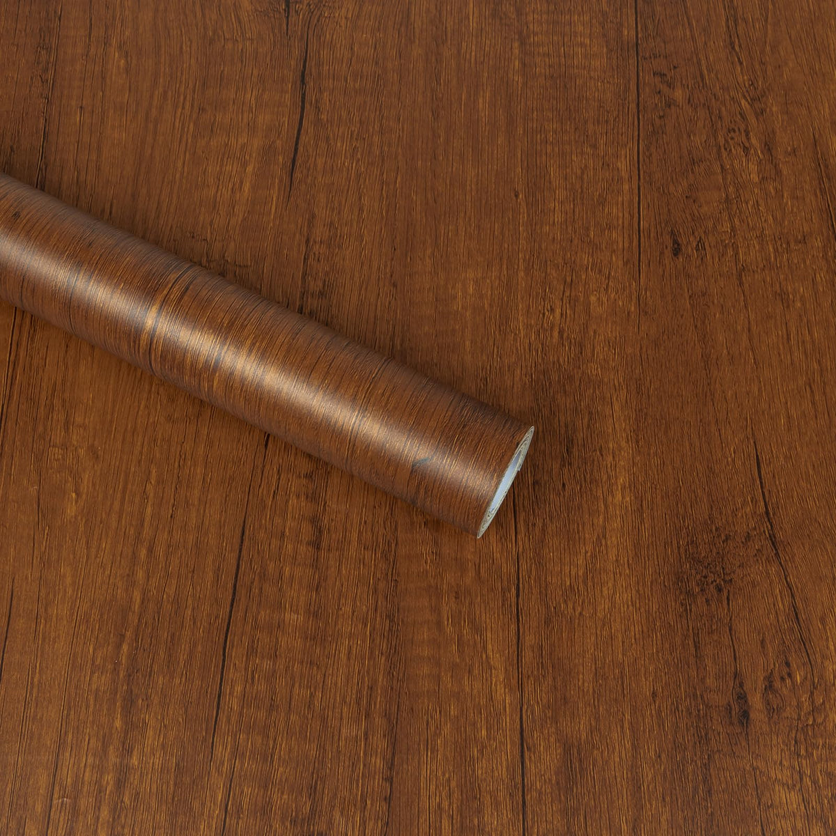 Abyssaly White Wood Effect Sticky Back Plastic for Furniture & Walls