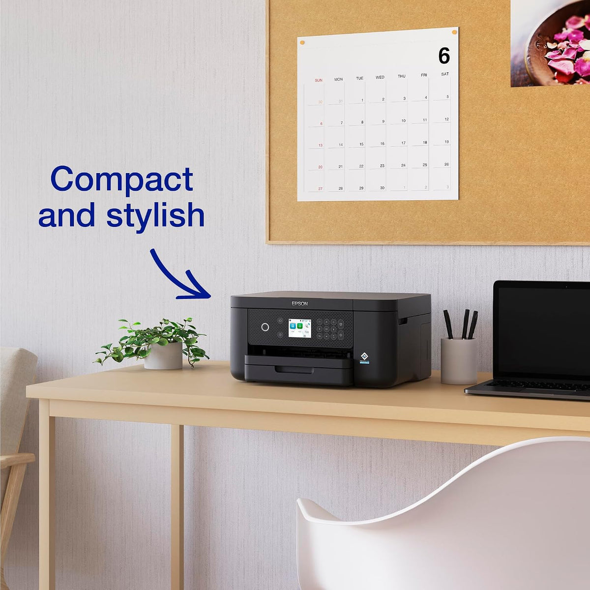 Epson Expression Home XP-5200 Precision Core 3-in-1 Ink Multifunction Printer, Scanner, Copier, WiFi, 1440dpi, Duplex, 2.4 Inch Display, DIN A4, incl. 3 Months Readyprint Flex Trial
