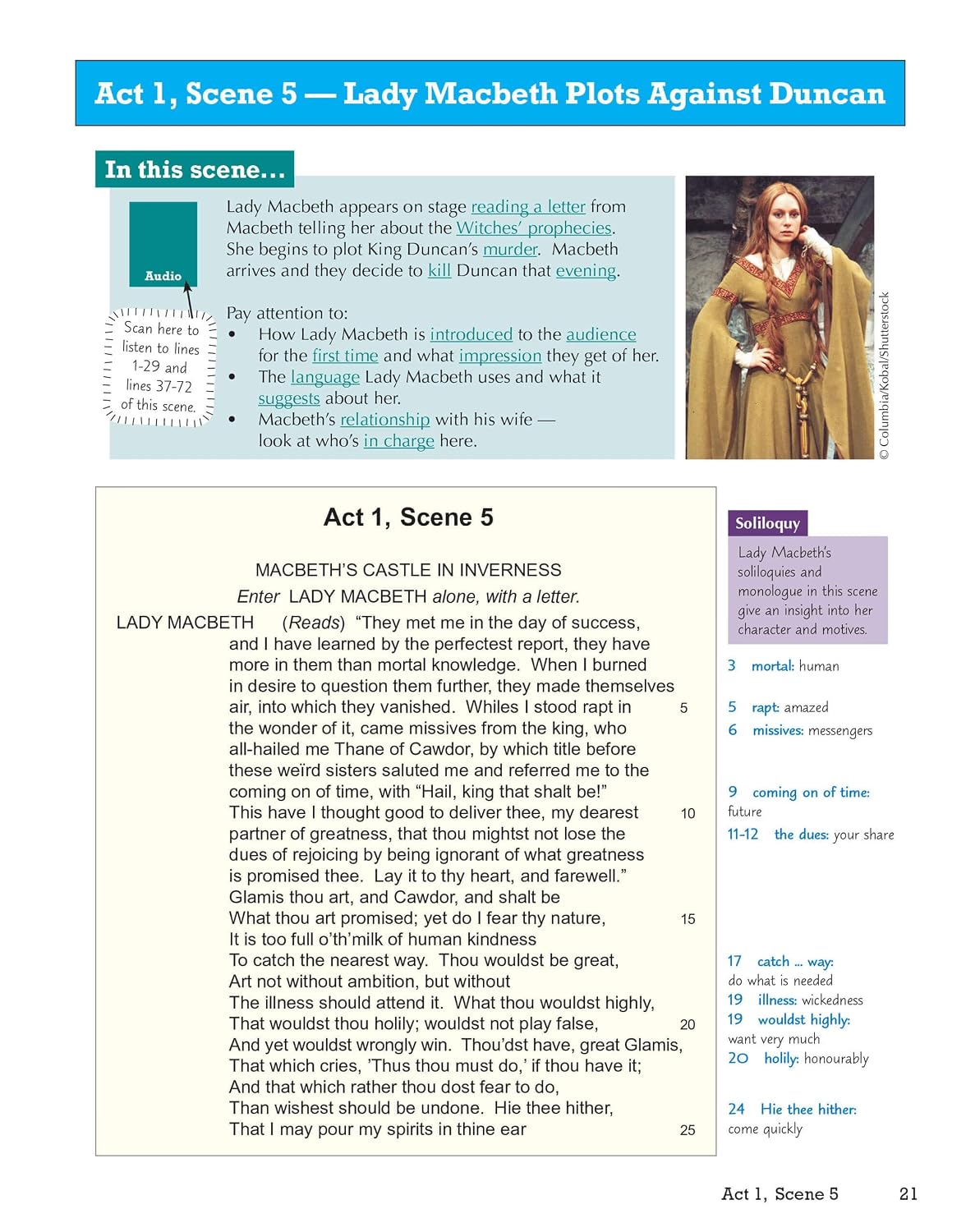 Macbeth - The Complete Play with Annotations, Audio and Knowledge Organisers: for the 2027 and 2028 exams