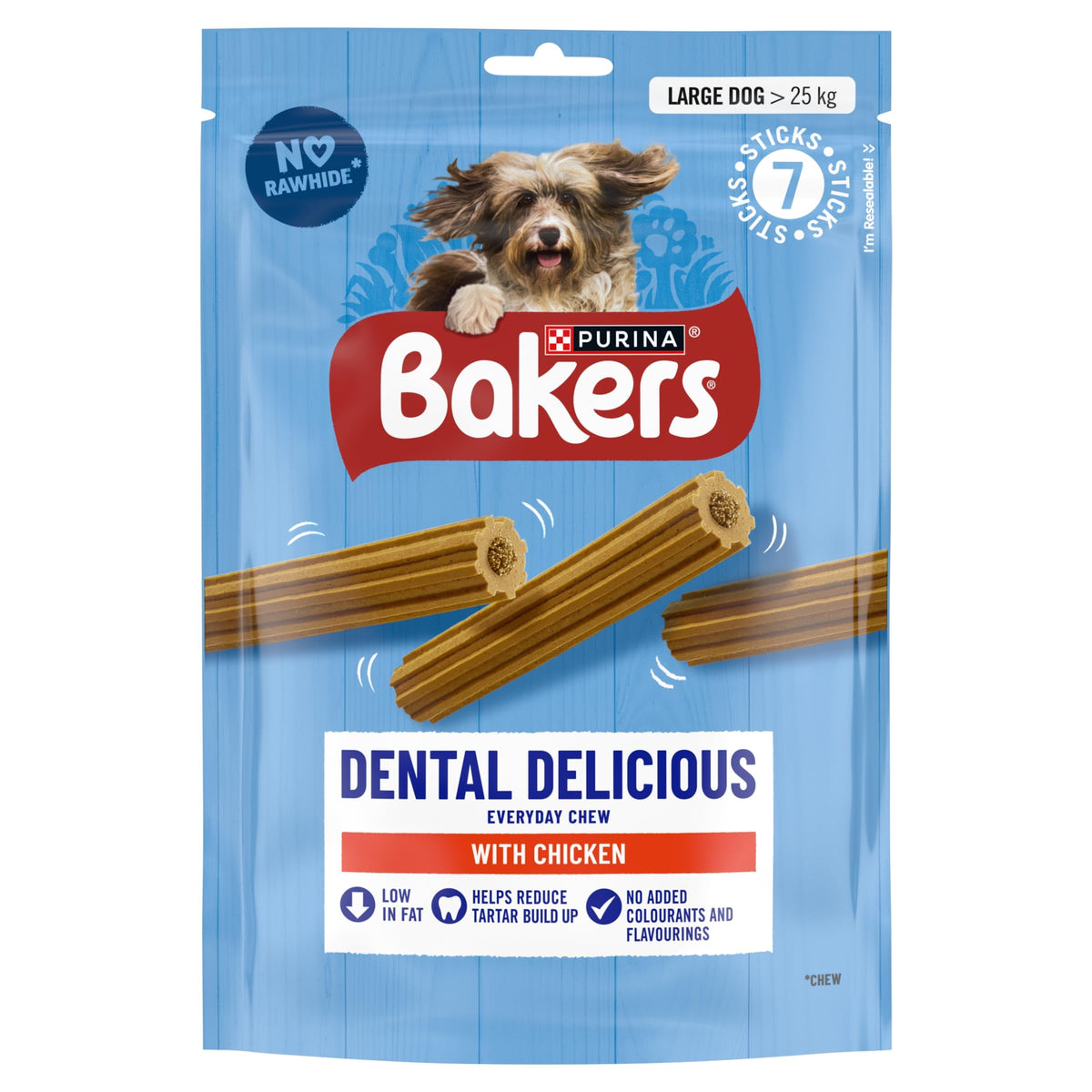 BAKERS Sizzlers Bacon Dog Treats 315g (Pack of 3)