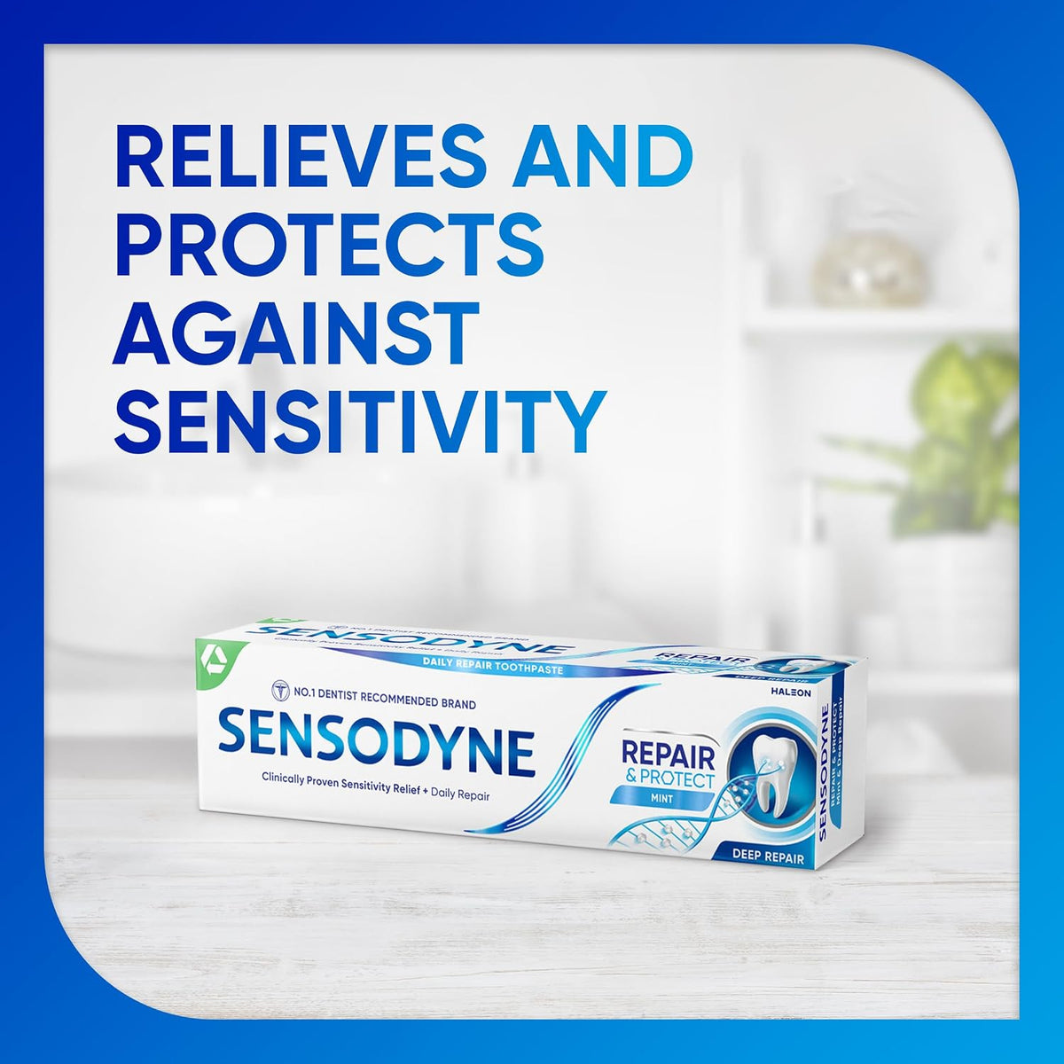 Sensodyne Repair & Protect Original Toothpaste, Sensitive Teeth, Mint, 75 ml