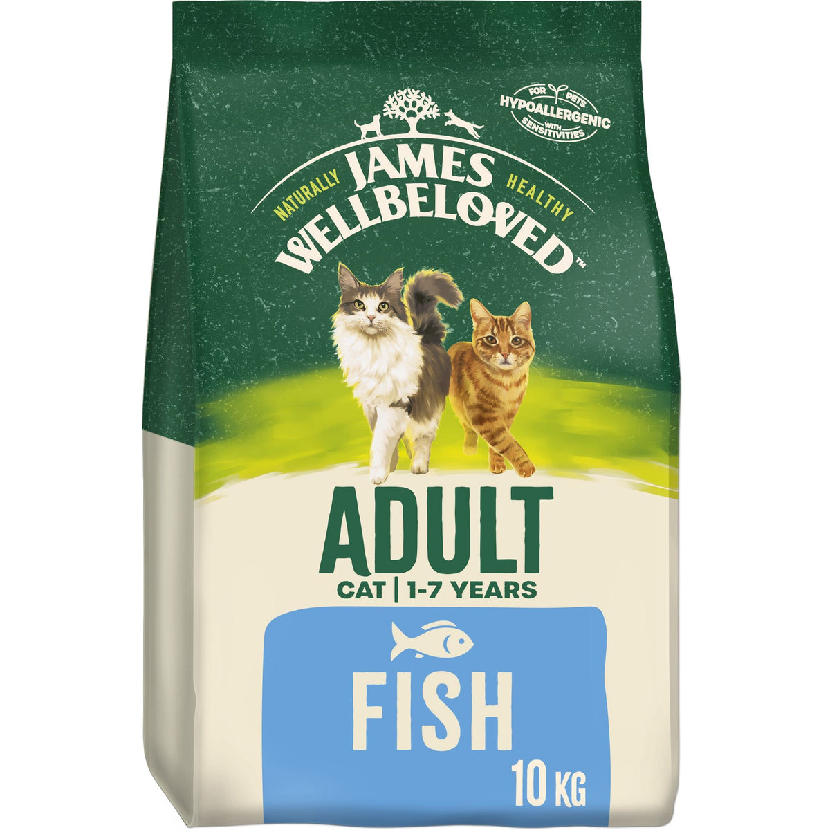 James Wellbeloved Hypoallergenic Dry Cat Food for Adult Cats Turkey 4 kg