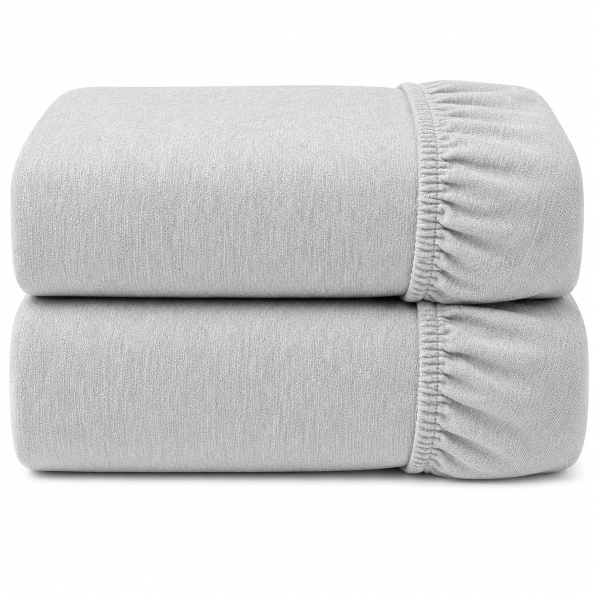 Dudu N Girlie Bedside Crib Sheets 85x51cm – Pink, 2 Pack, Soft Jersey Cotton Fitted Bedding for Co Sleeper & Baby Cribs