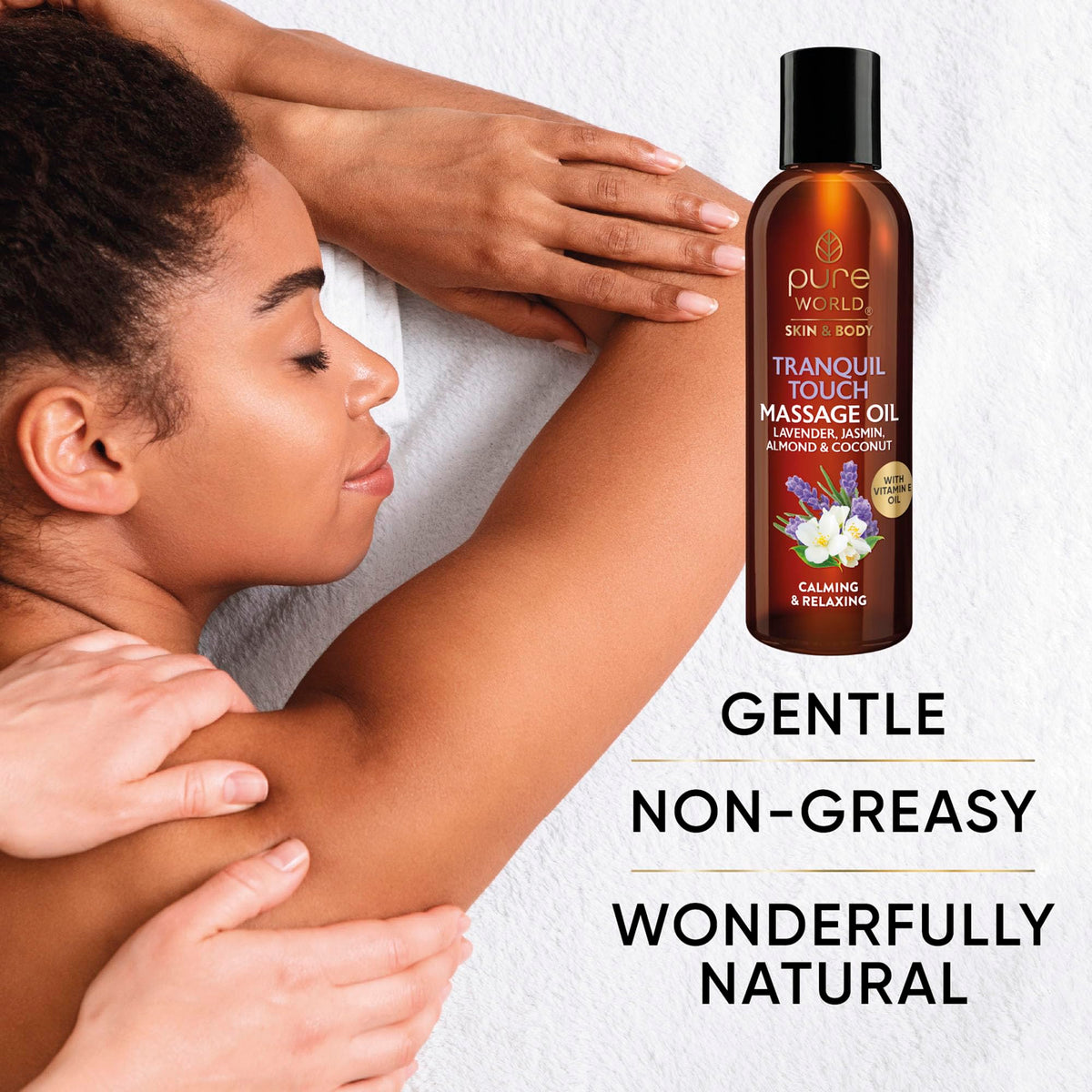 Pure World Natural Castor Oil 250ML Cold & Freshly Pressed 100% Pure and Undiluted Hexane Free Nourish Your Skin and Hair Eyebrows, Nails, Beard, Hair, Eyelash Growth Food Grade
