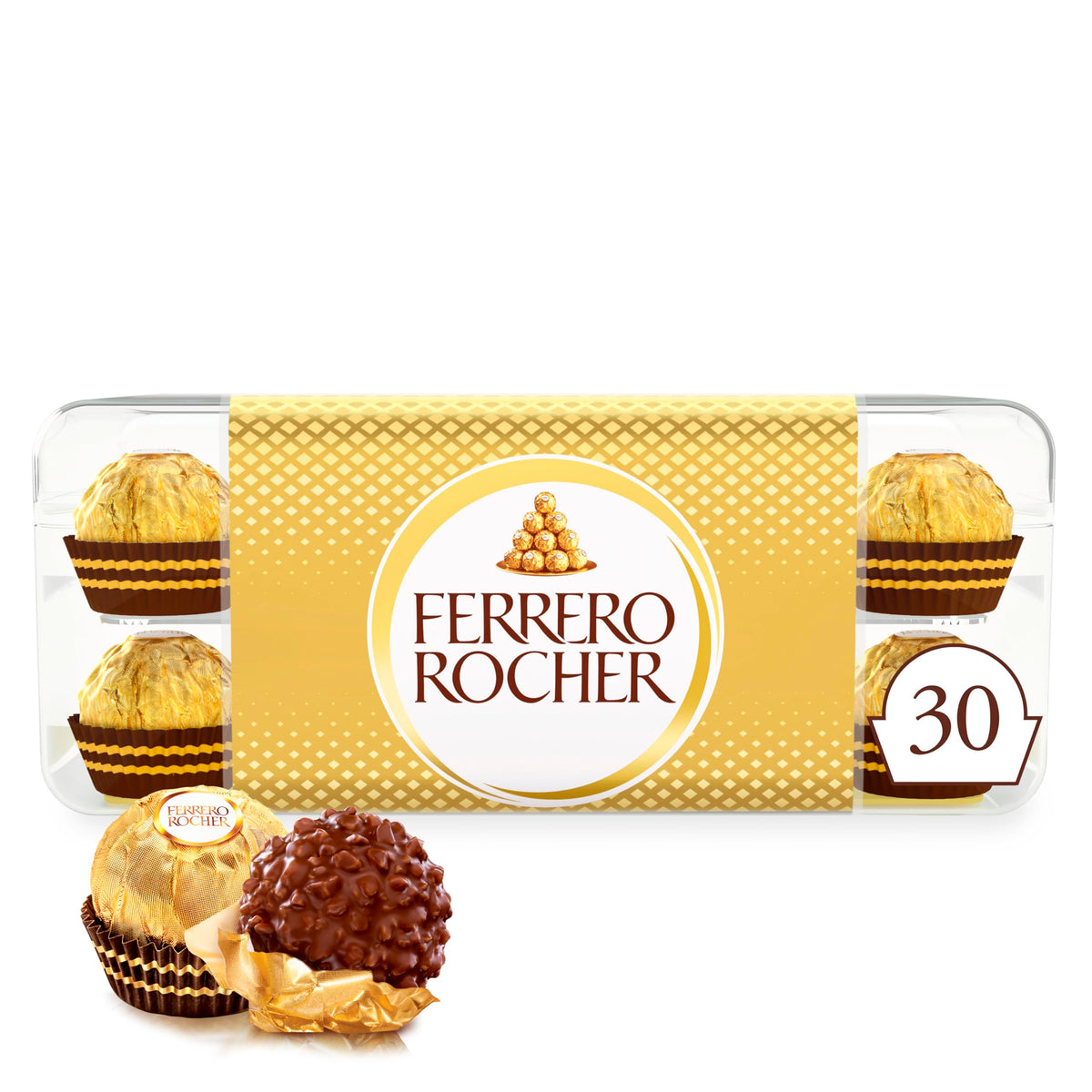 Ferrero Rocher Christmas Chocolate Box, 24 Chocolates, 300g