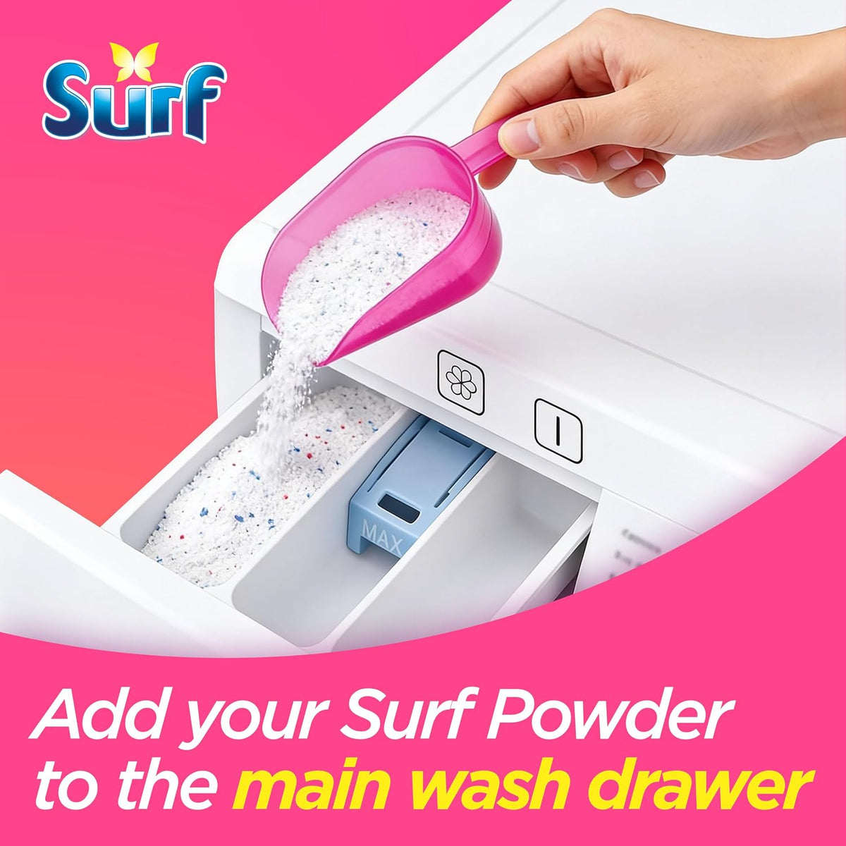 Surf Tropical Lily Detergent Washing Powder 125 Washes (6.25kg)