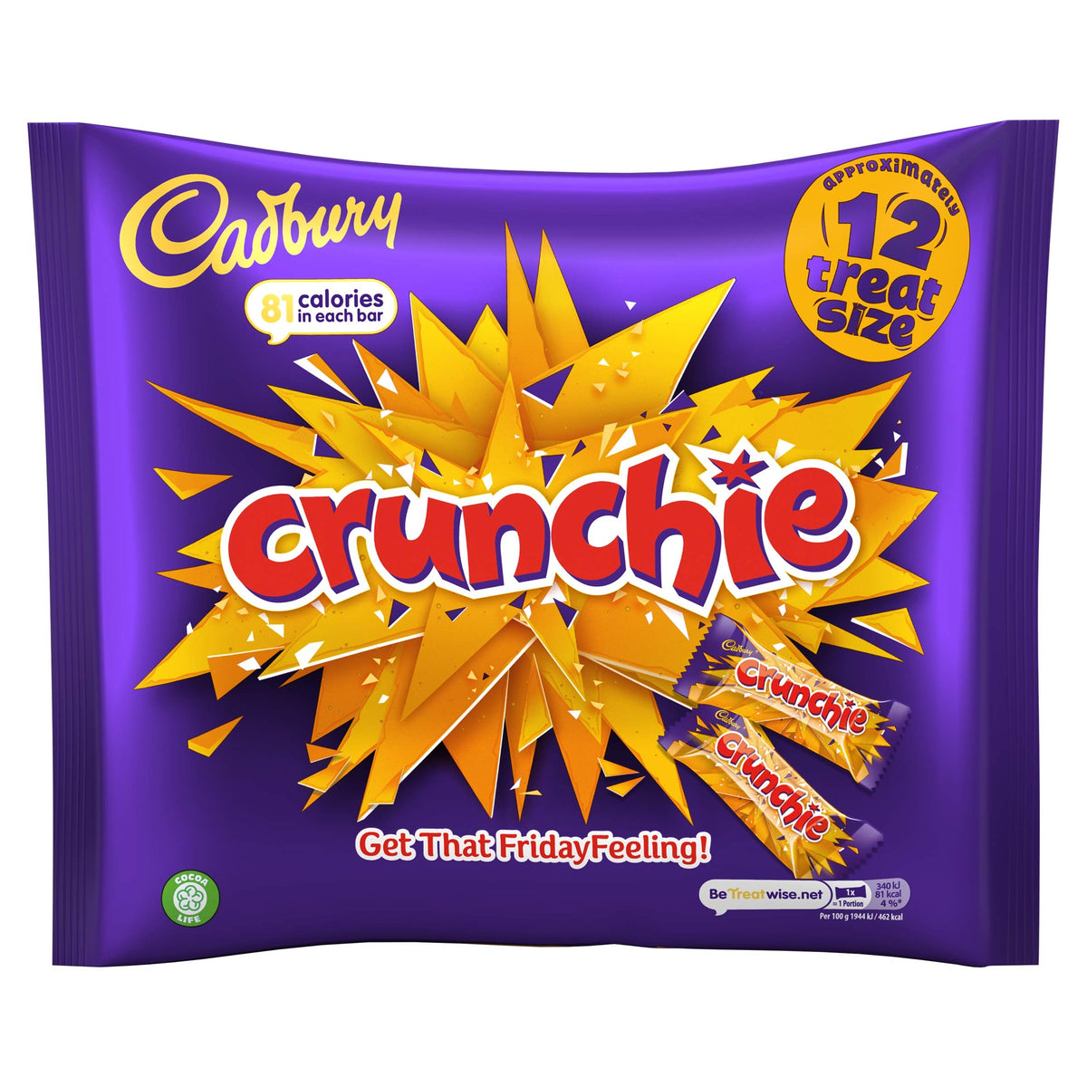 Cadbury Crunchie Single (Pack of 12)
