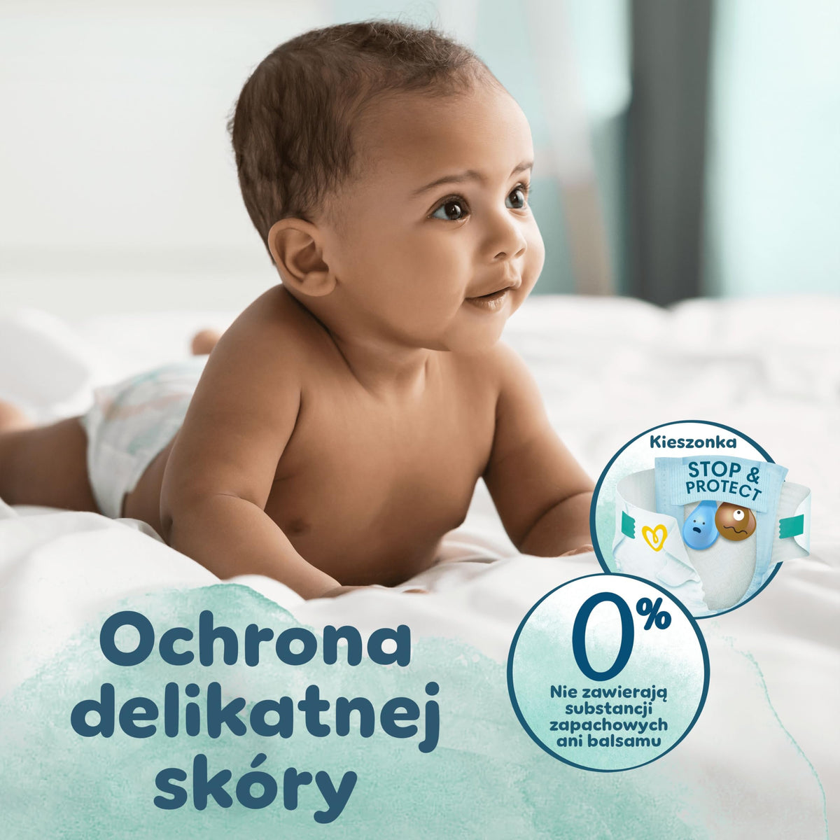 Pampers Baby Nappies Size 2 (4-8 kg / 9-18 lbs), Harmonie, 132 Count, Saving Pack, Baby Essentials for Newborn
