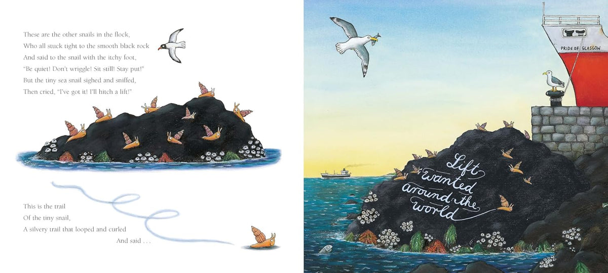 The Snail and the Whale: An adventurous rhyming story from the creators of The Gruffalo