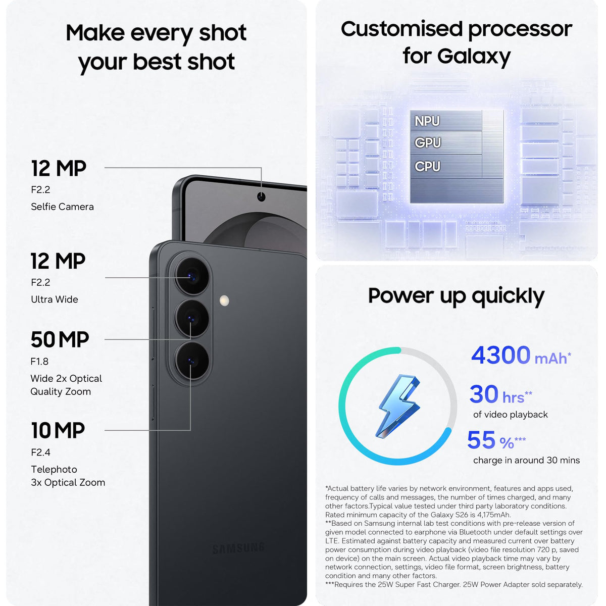 Samsung Galaxy S26 Ultra AI Phone, Privacy Display, Snapdragon AP, 200MP Camera, 12 GB Memory, 512 GB Storage, 5000 mAh Battery, Galaxy AI, Black, 3 Year Extended Warranty (UK Version)