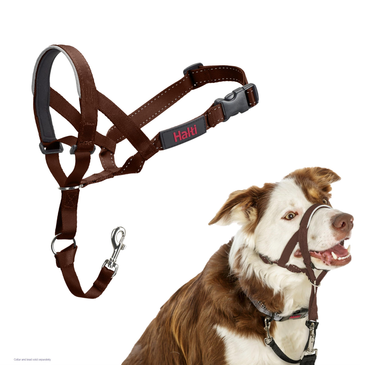 Halti Headcollar for Dogs | Size 3, Black