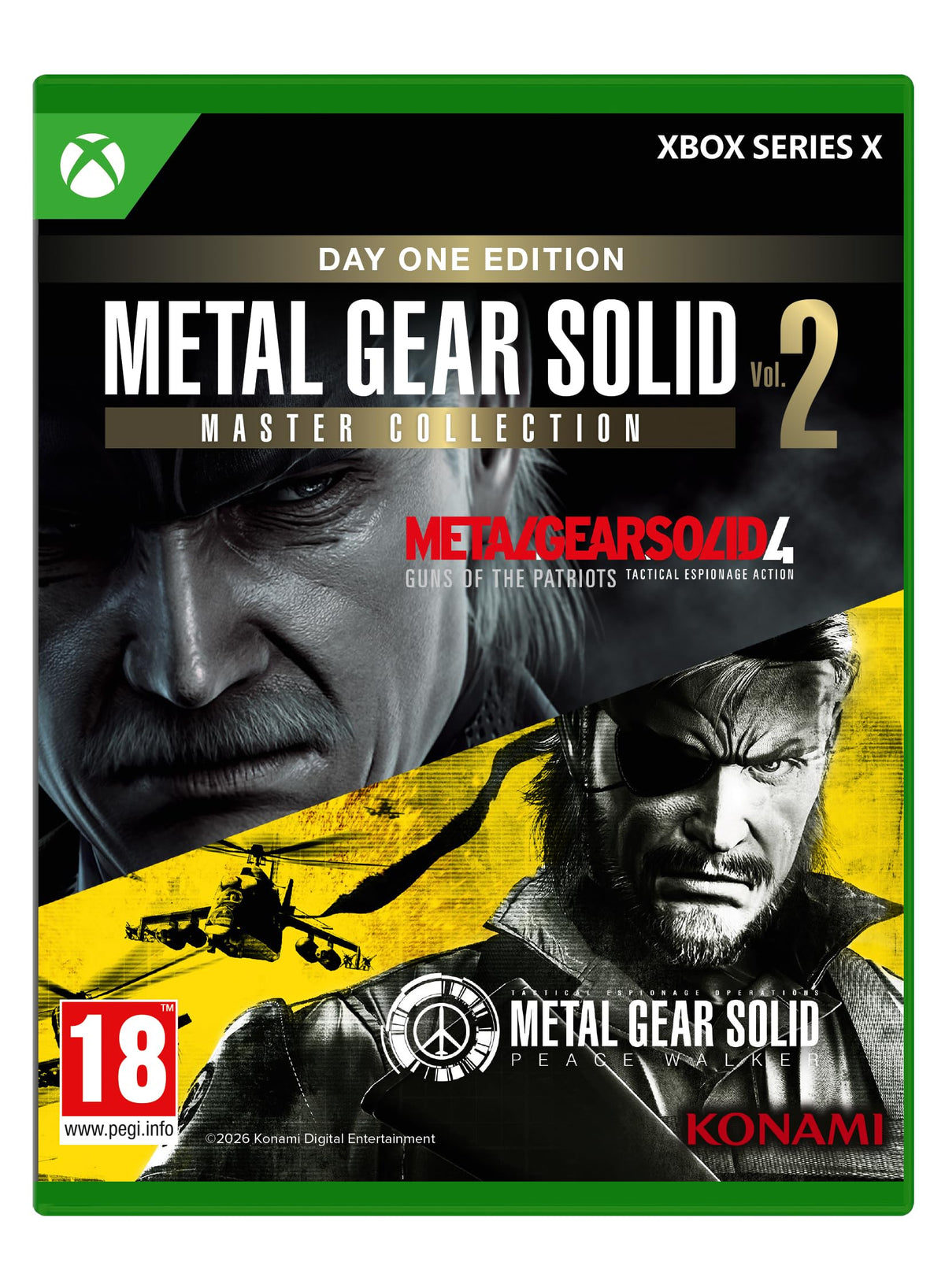 Metal Gear Solid: Master Collection Volume 2 – Day One Edition - Switch 2