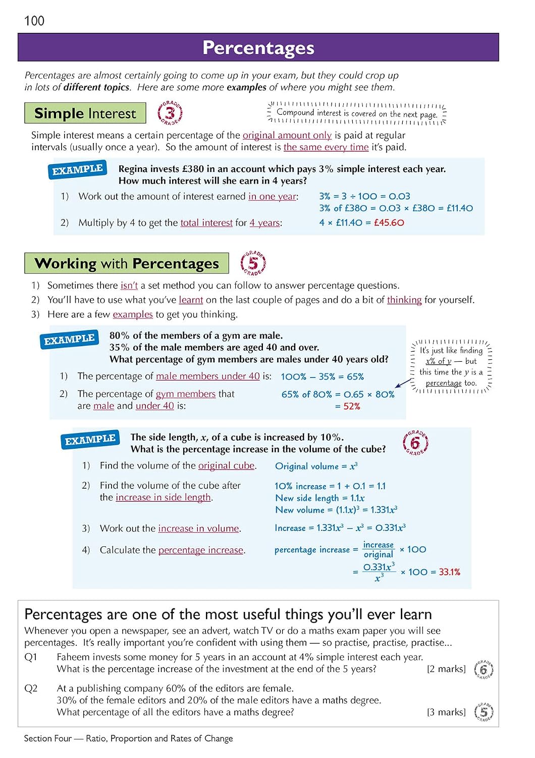 GCSE Maths AQA Complete Revision & Practice: Higher inc Online Ed, Videos & Quizzes: for the 2027 and 2028 exams