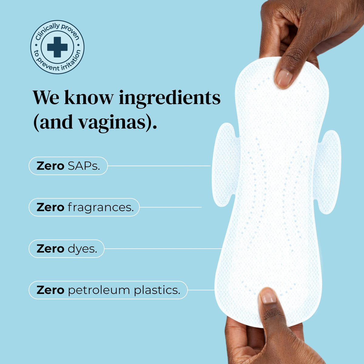 Mooncup Pads with Wings - Biodegradable Pads Made with Organic Cotton for Irritation-Free Period Care - Leakproof, Plastic-Free, Highly Absorbent Protection for Sensitive Skin - (20) Heavy/Night