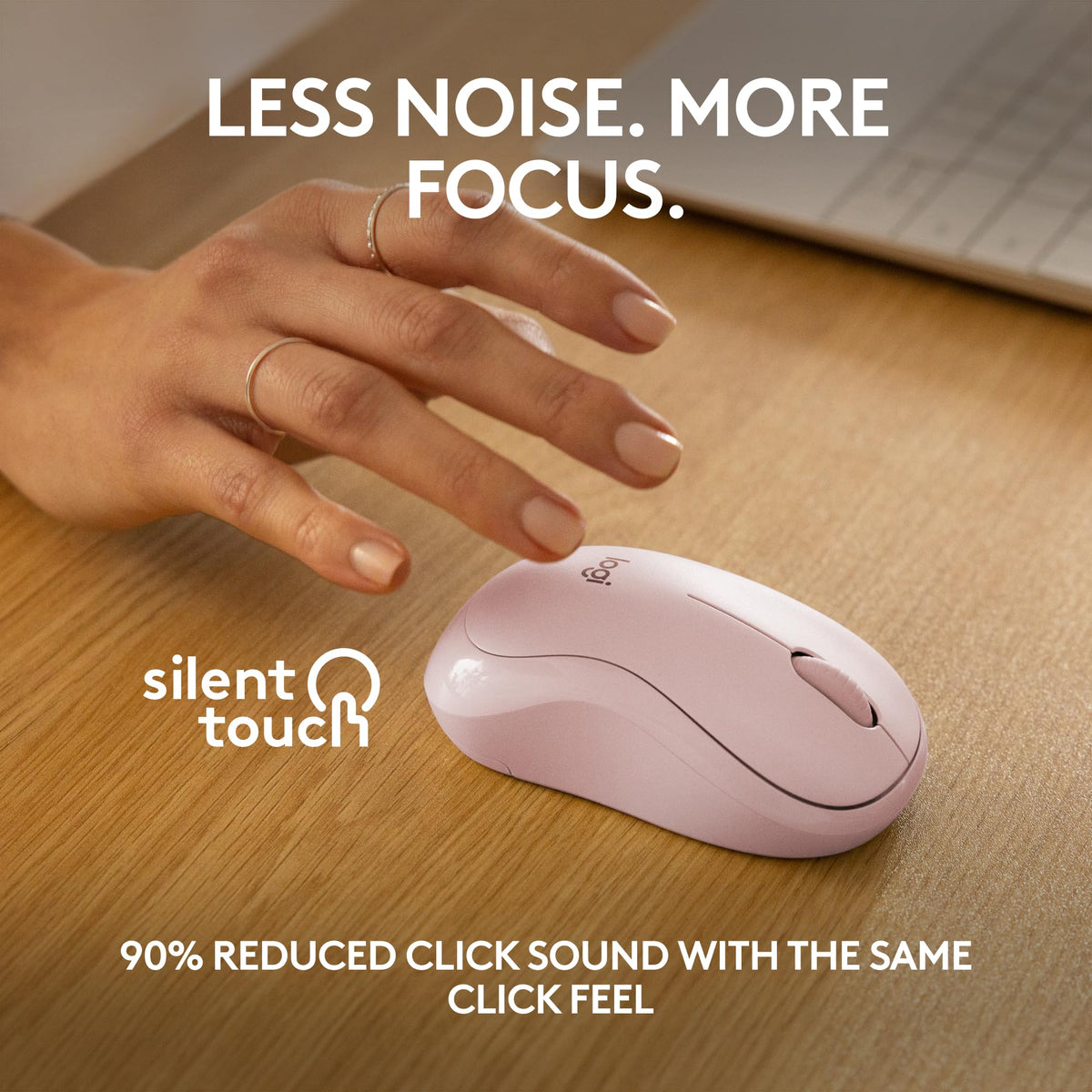 Logitech M240 Silent Bluetooth Mouse, Wireless, Compact