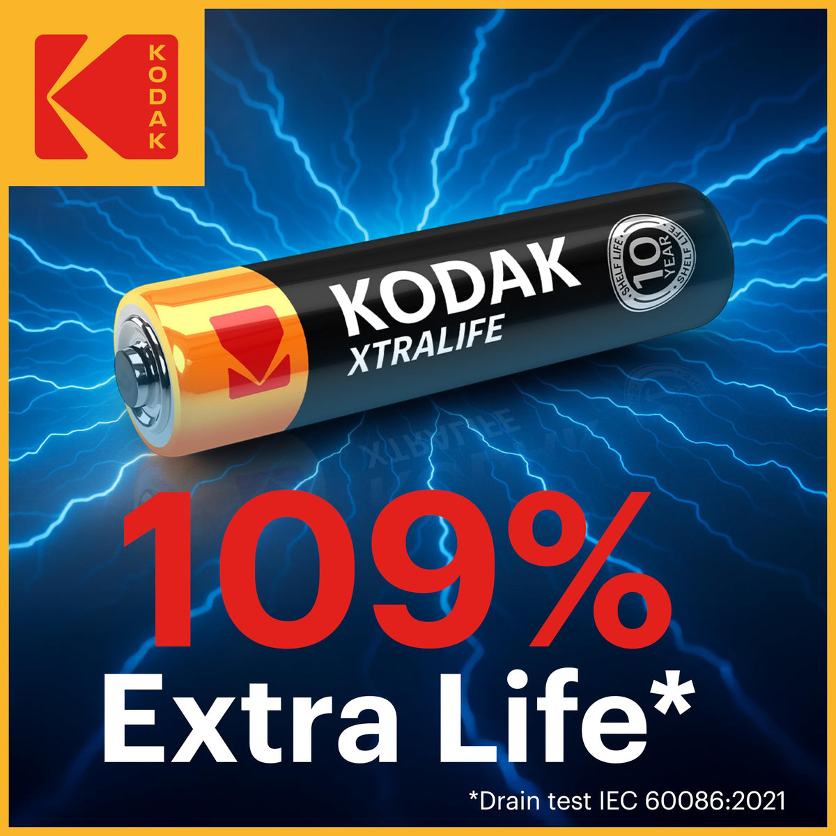KODAK AAA Alkaline Batteries (24 Pack) Triple A Battery, LR03 1.5V