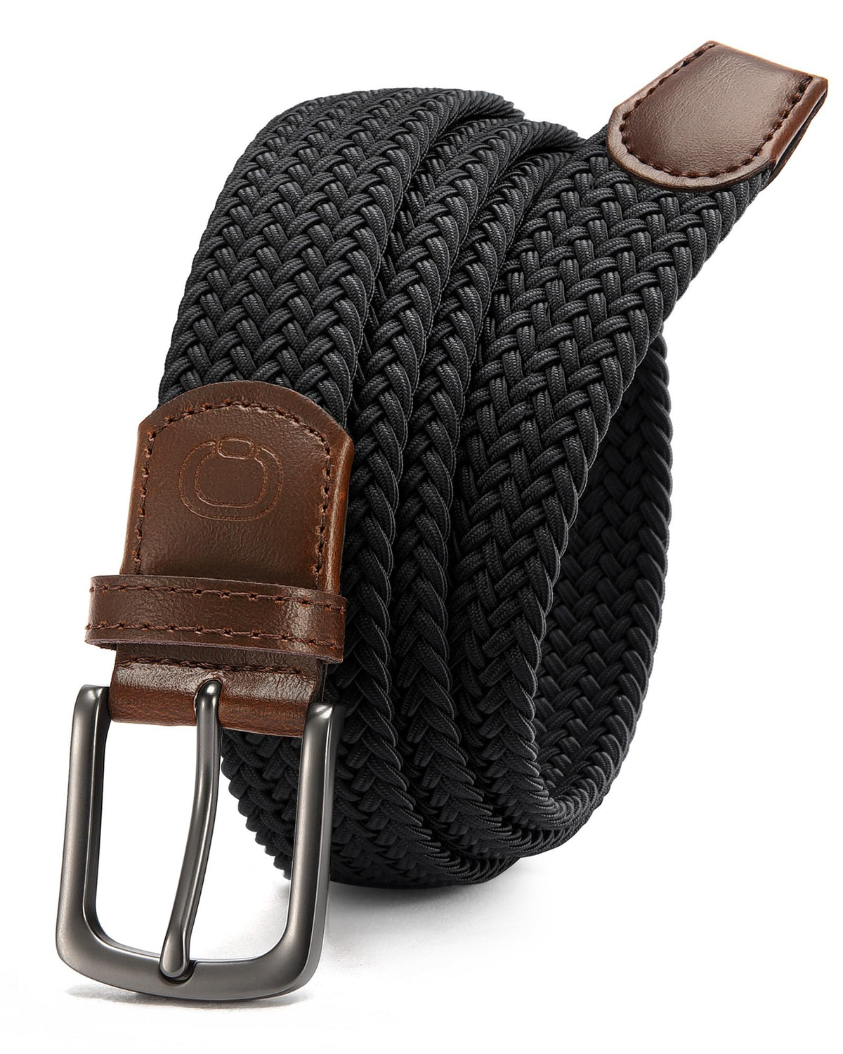 CHAOREN Elastic Belts for Men, Stretch Webbing Belt for Golf & Jeans 1 3/8"