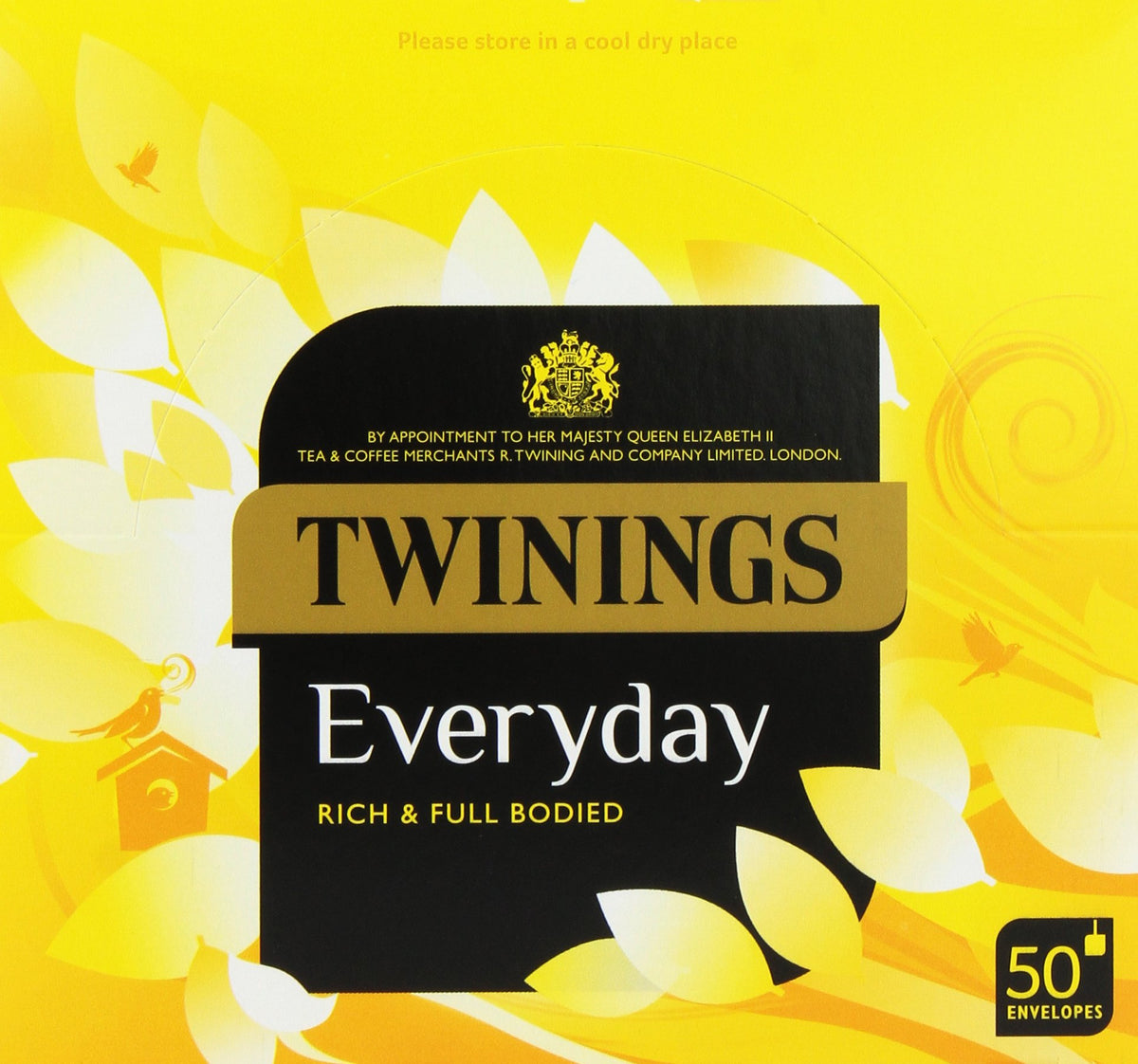 Twinings English Breakfast Tea, 4 x 80 Biodegradable Plant-Based Tea Bags