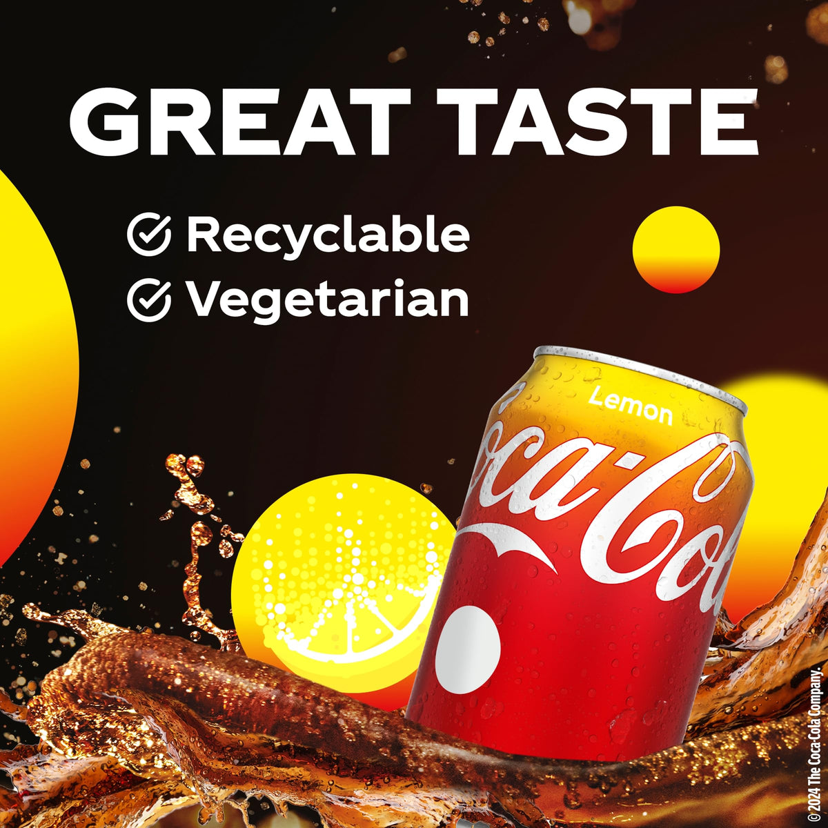 Coca-Cola Original Taste Soft Drink Cans, 24 x 330 mL
