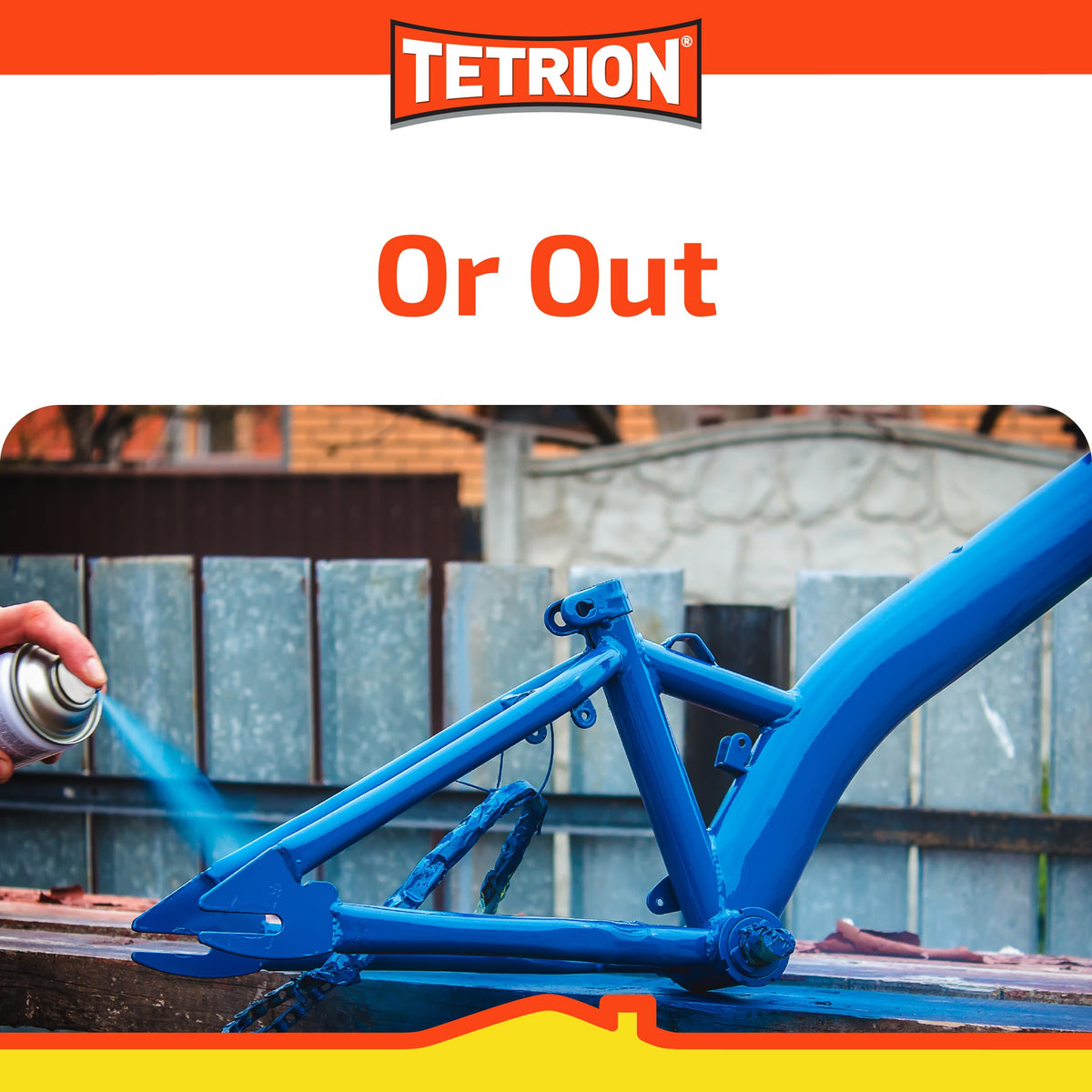 Tetrion Clear Lacquer Spray 400ml - All Purpose Protective Topcoat for Interior & Exterior Uses, Temperature Resistant