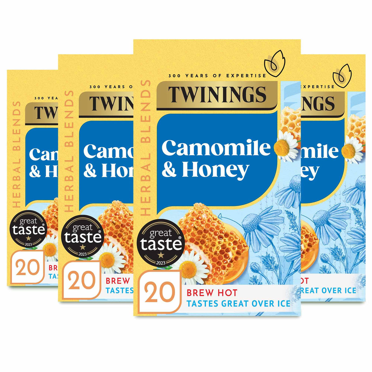 Twinings English Breakfast Tea, 4 x 80 Biodegradable Plant-Based Tea Bags