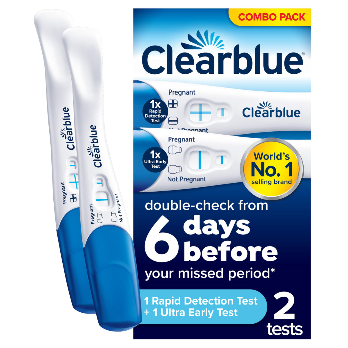 Clearblue Rapid Detection Pregnancy Test, 2