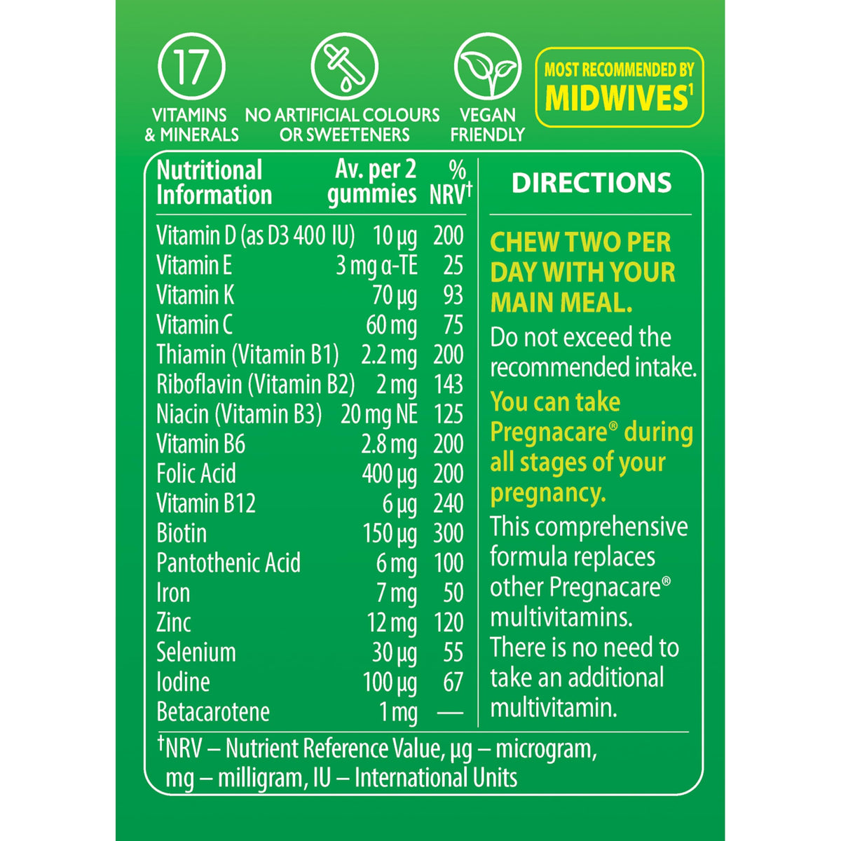 Pregnacare MAX Pregnancy Vitamins - UK's No.1 Pregnancy Brand. Greater Prenatal Care for Women, Supplement with Added Omega-3 DHA for Normal Brain and Eye Development