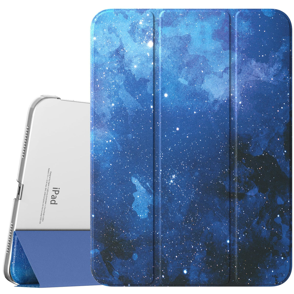 TiMOVO Case for iPad A16 11th Gen 11"/10th Gen 10.9", Abyss Blue