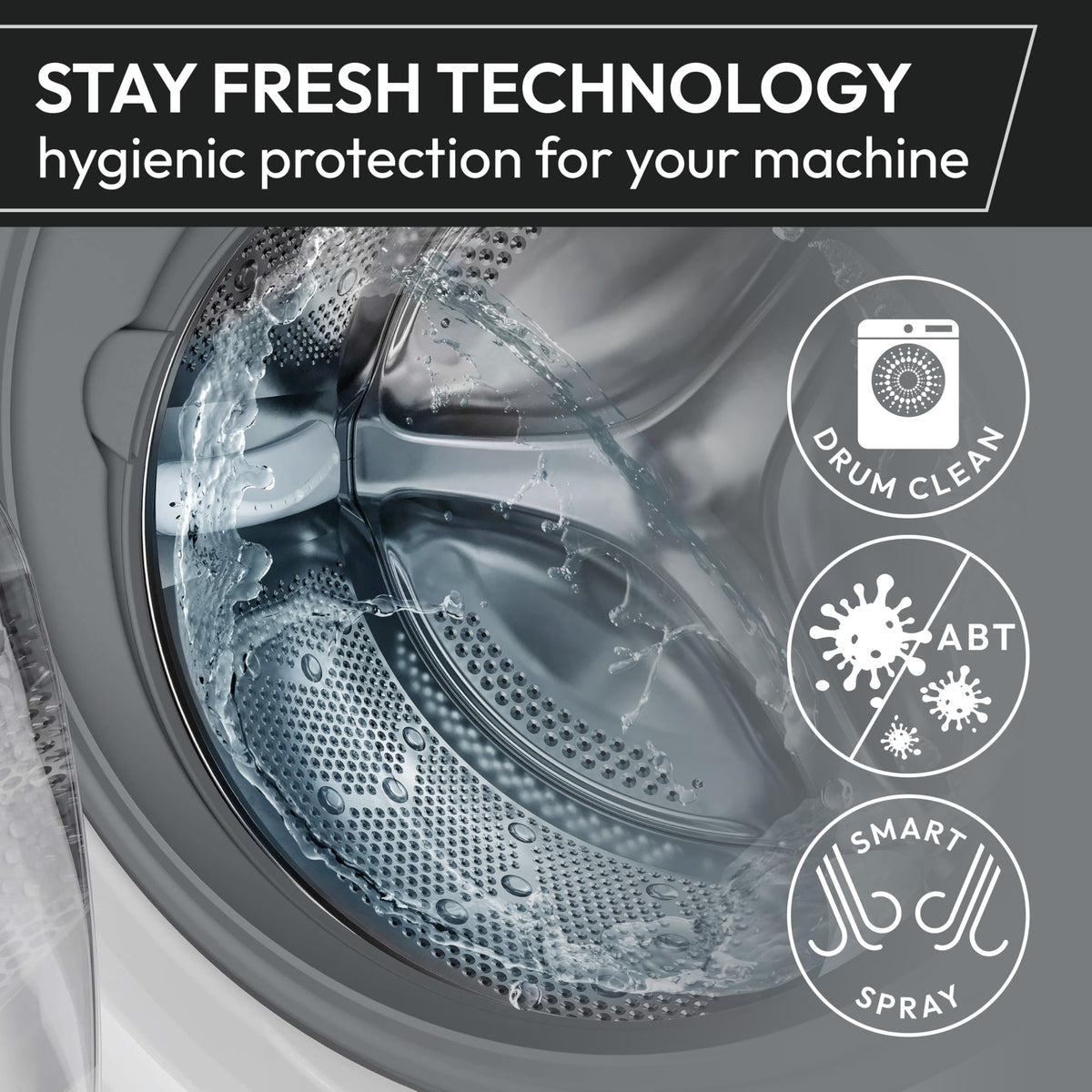 Hoover Pro Wash&Dry Series 3 Washer Dryer, 10+6kg, Graphite & Black, A-20%