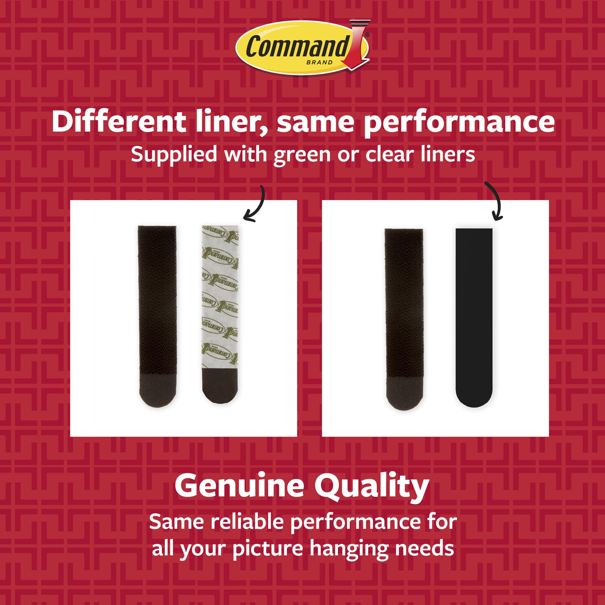 Command Picture Hanging Strips, Large, 12 Pairs (24 Adhesive Strips)