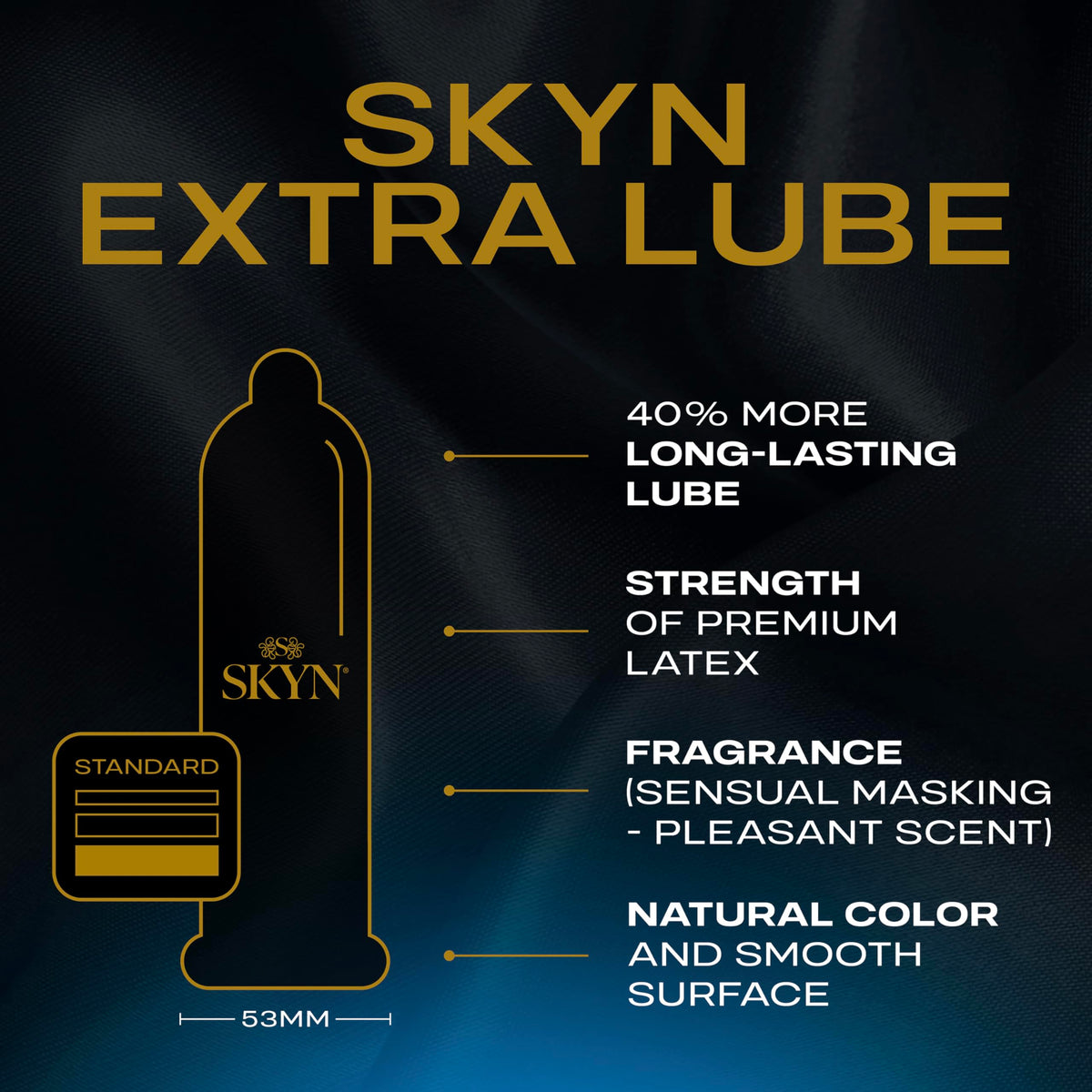 SKYN Elite (Pack of 10) Regular Size, Ultra-Thin Latex Free Condoms for Men