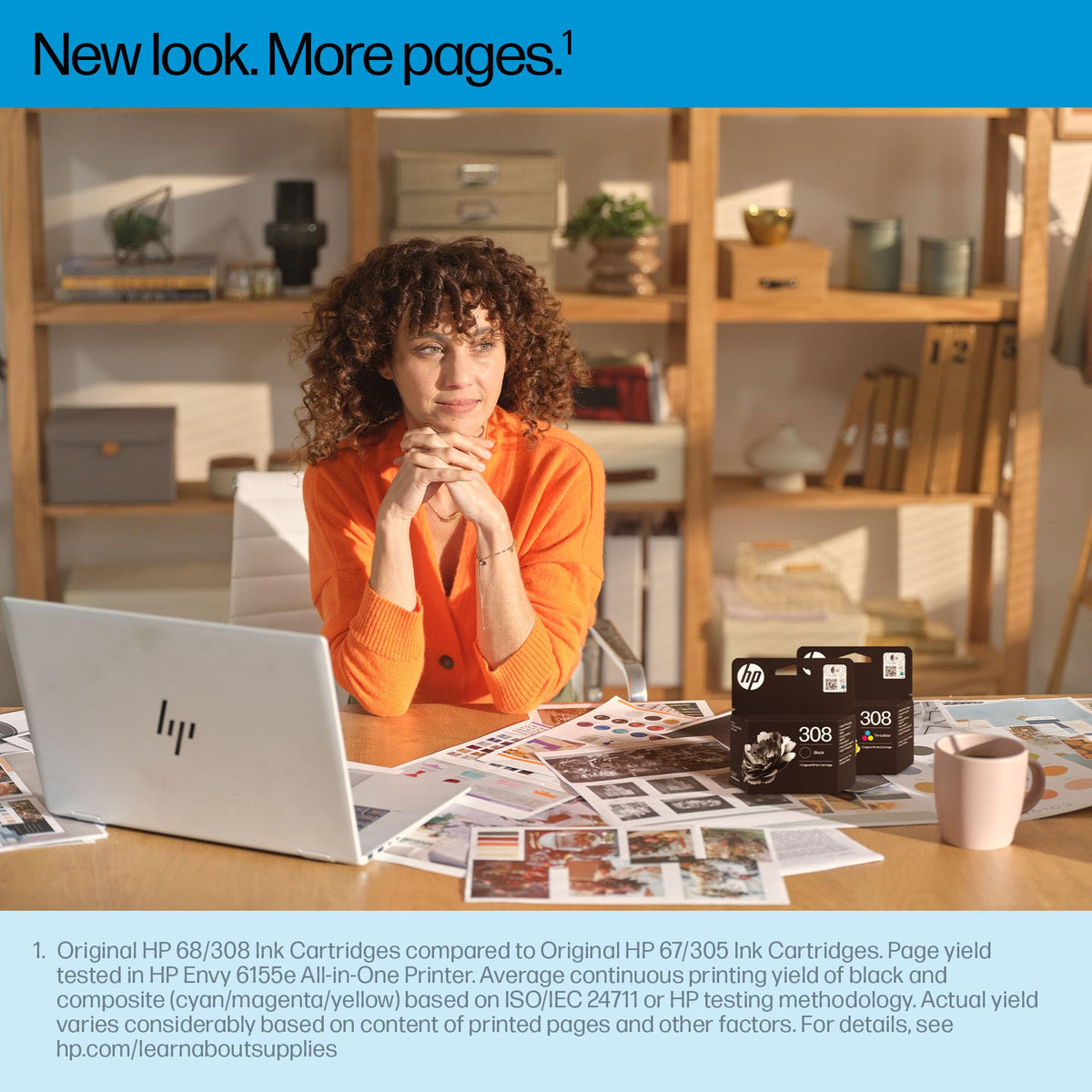 HP 308 Black Original Ink Cartridge