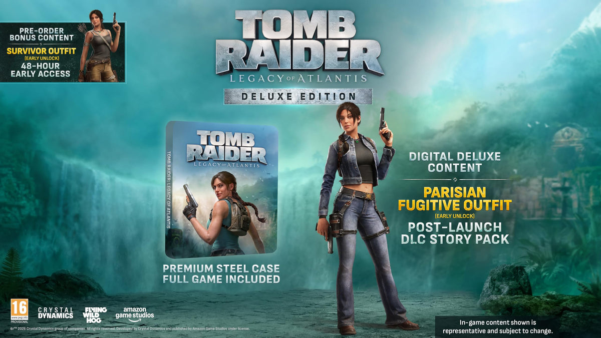 Tomb Raider: Legacy of Atlantis Collector's Edition - (Xbox Series X)