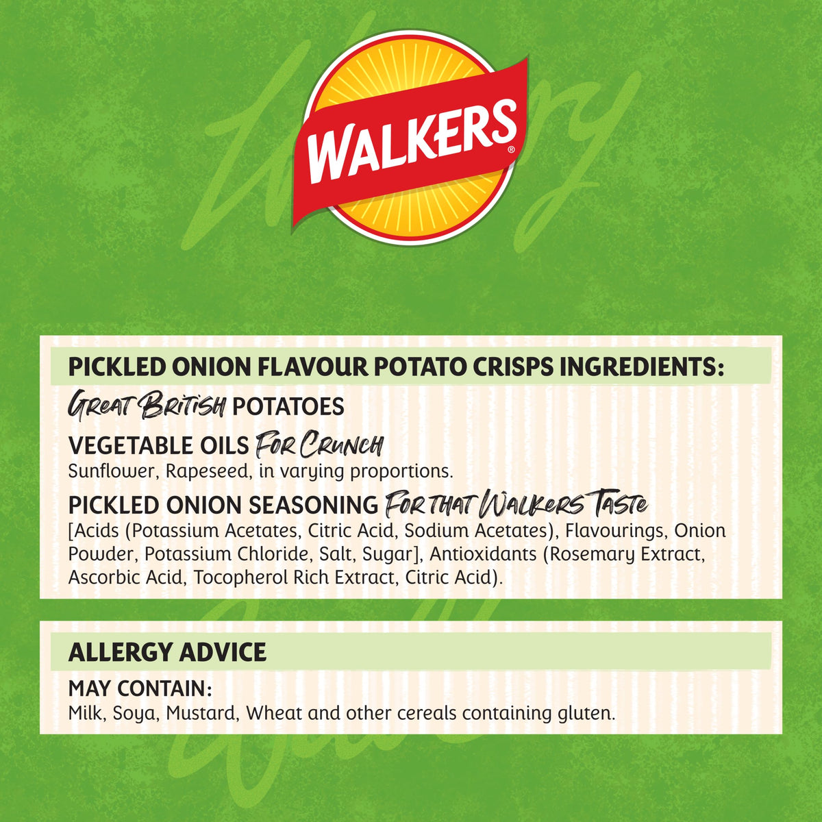 Walkers Baked Snacks Sea Salt 6 x 22g